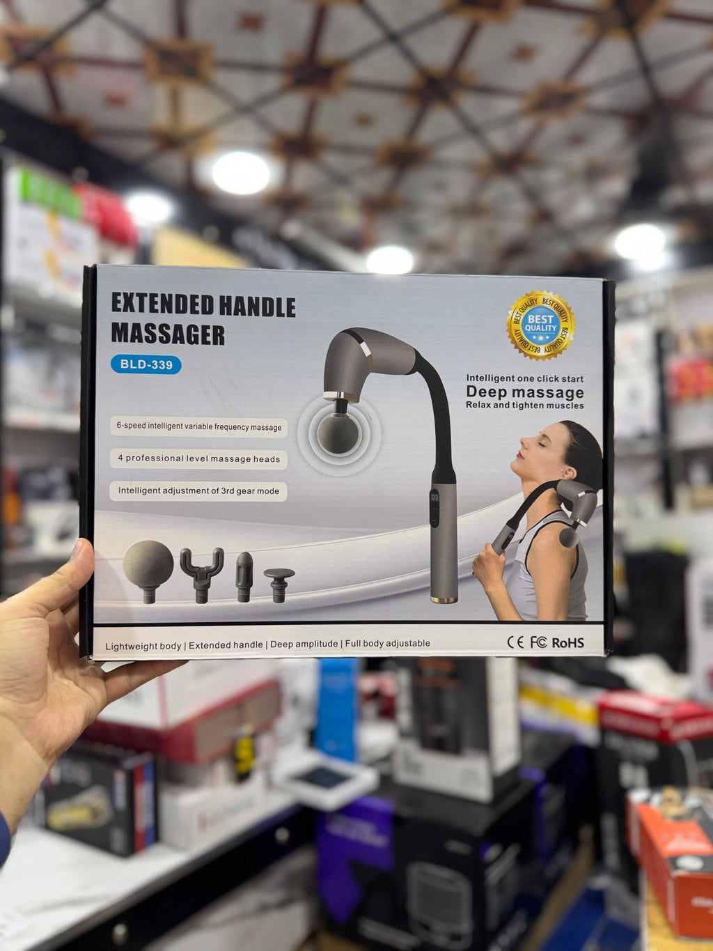 Extended Handle Massager BLD-339