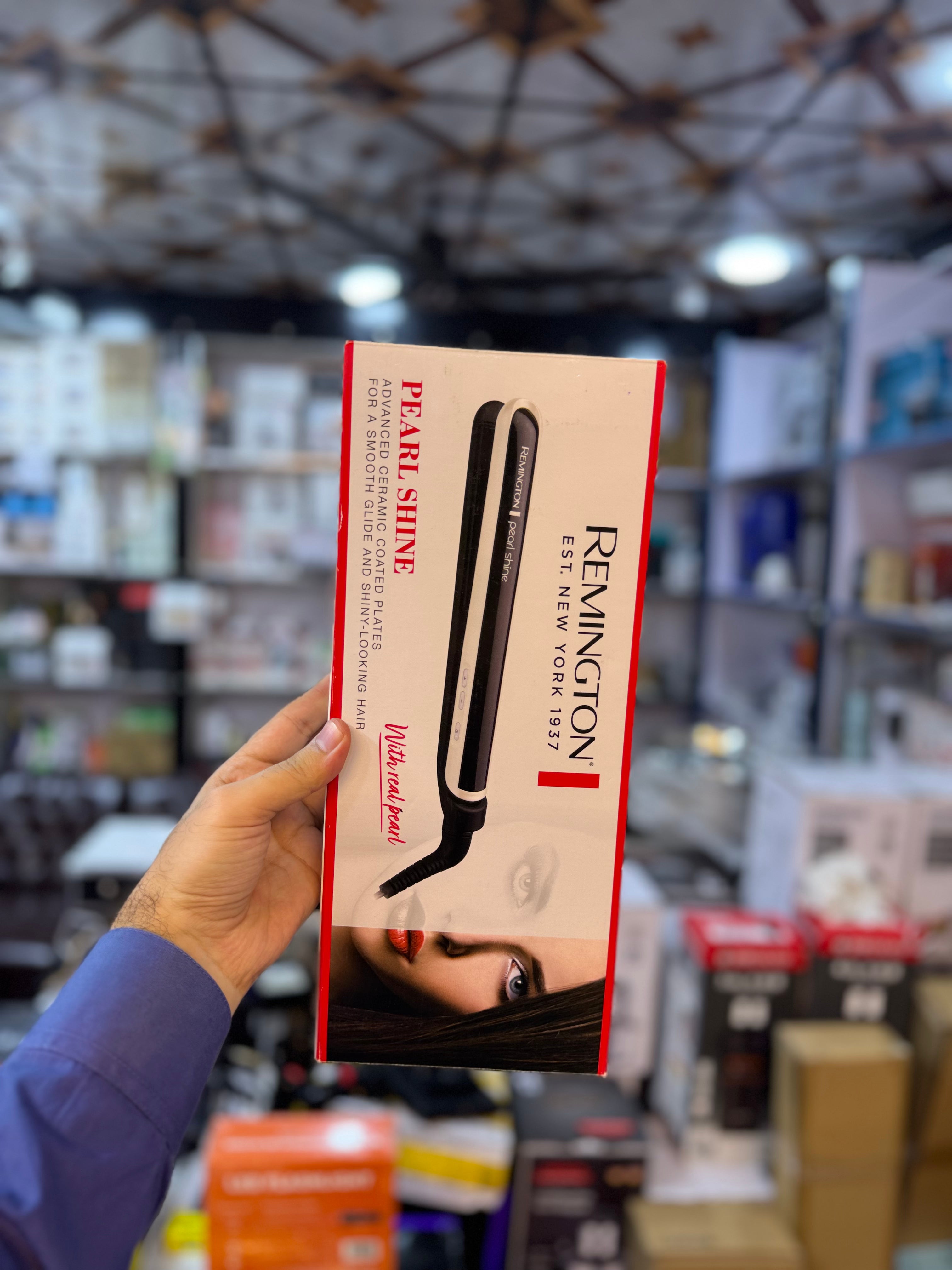 Remington Pearl Shine Hair Straightener