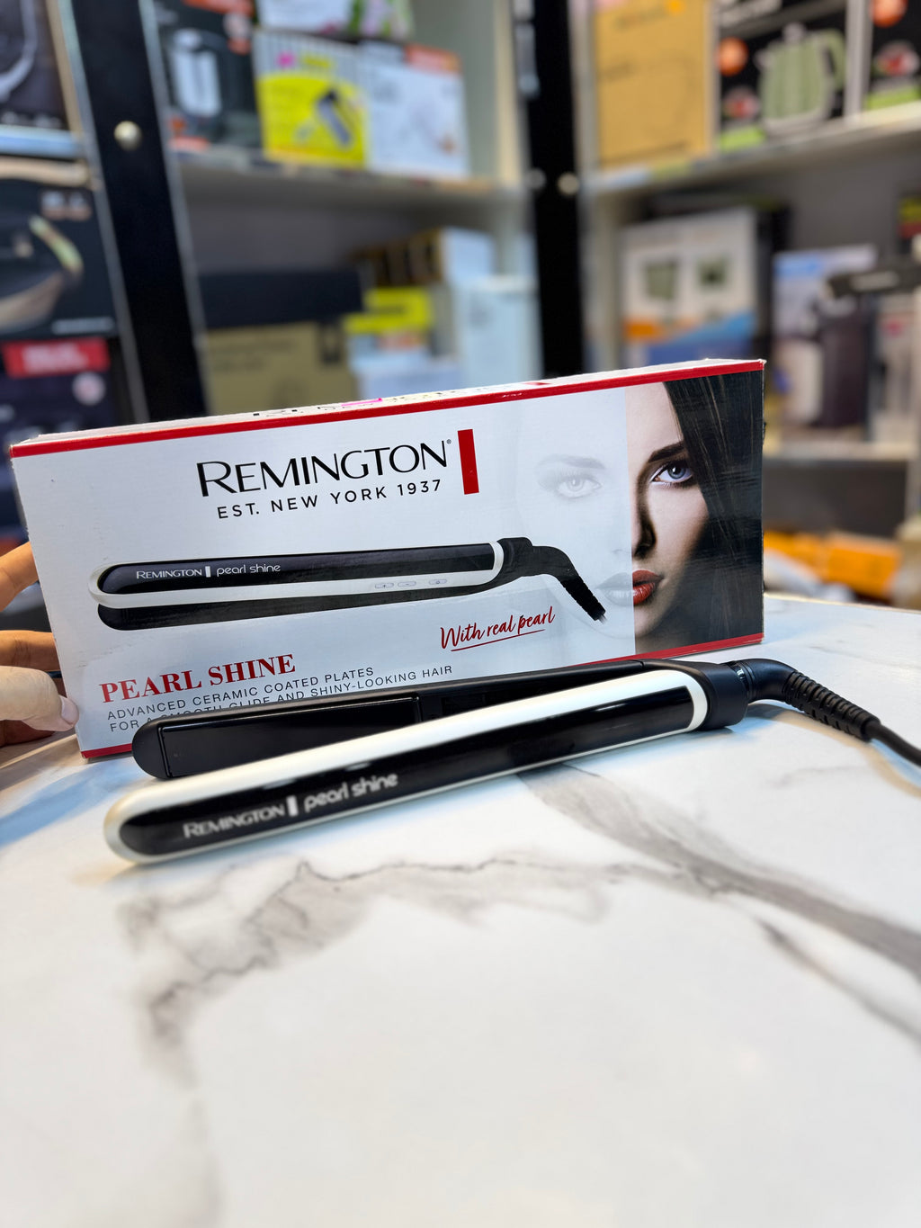 Remington Pearl Shine Hair Straightener