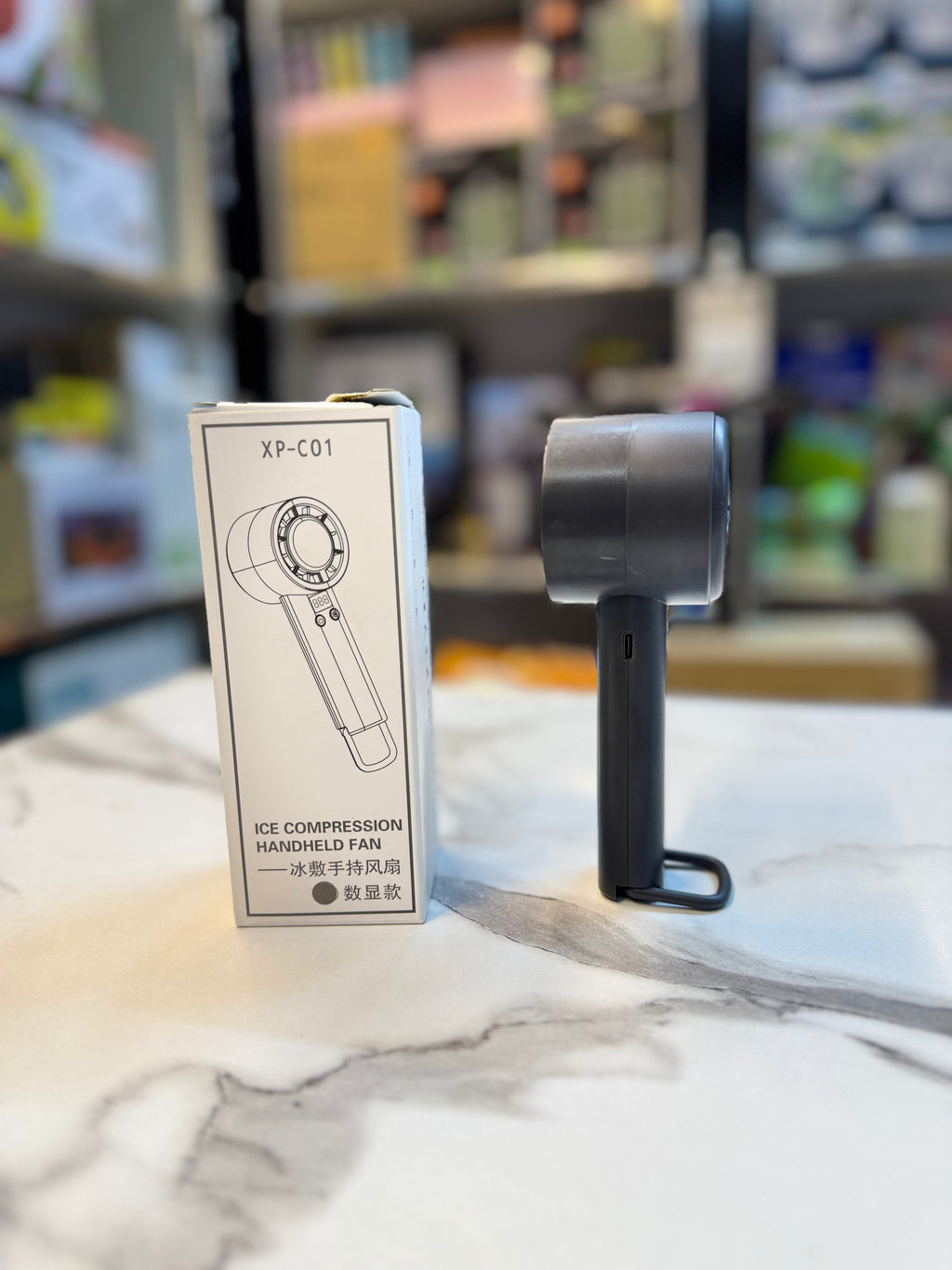 ICE COMPRESSION HANDLED FAN