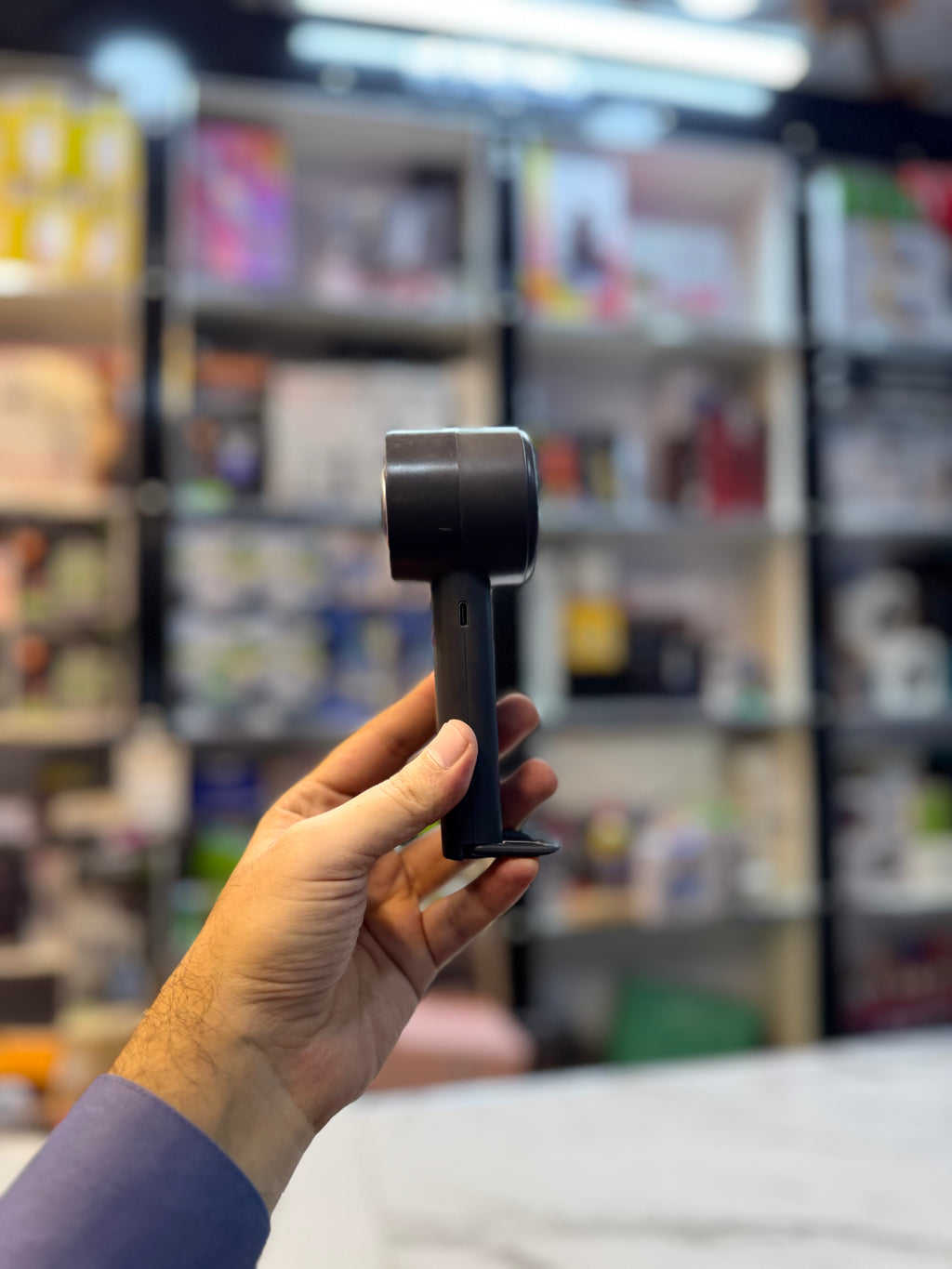 ICE COMPRESSION HANDLED FAN