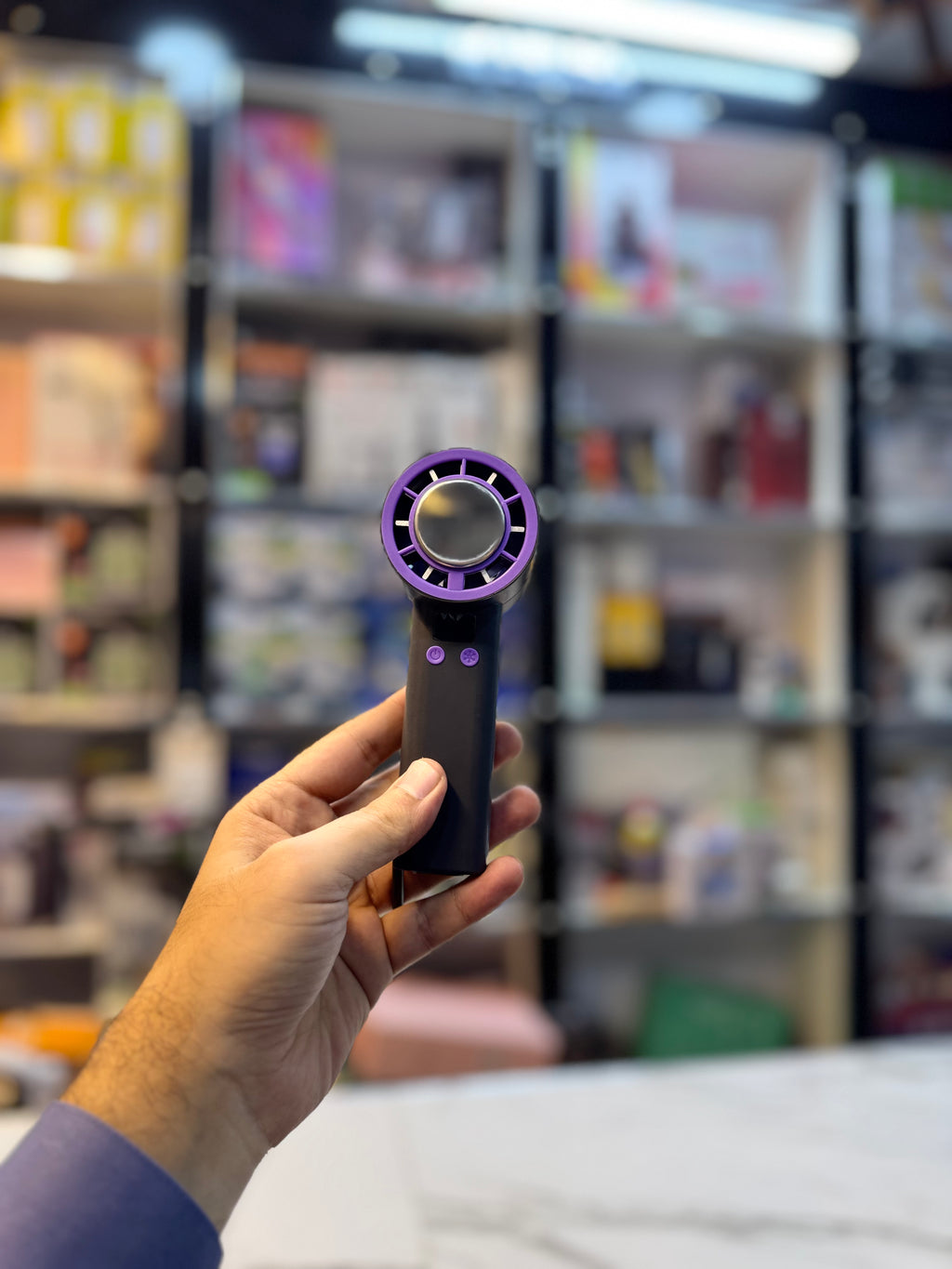 ICE COMPRESSION HANDLED FAN