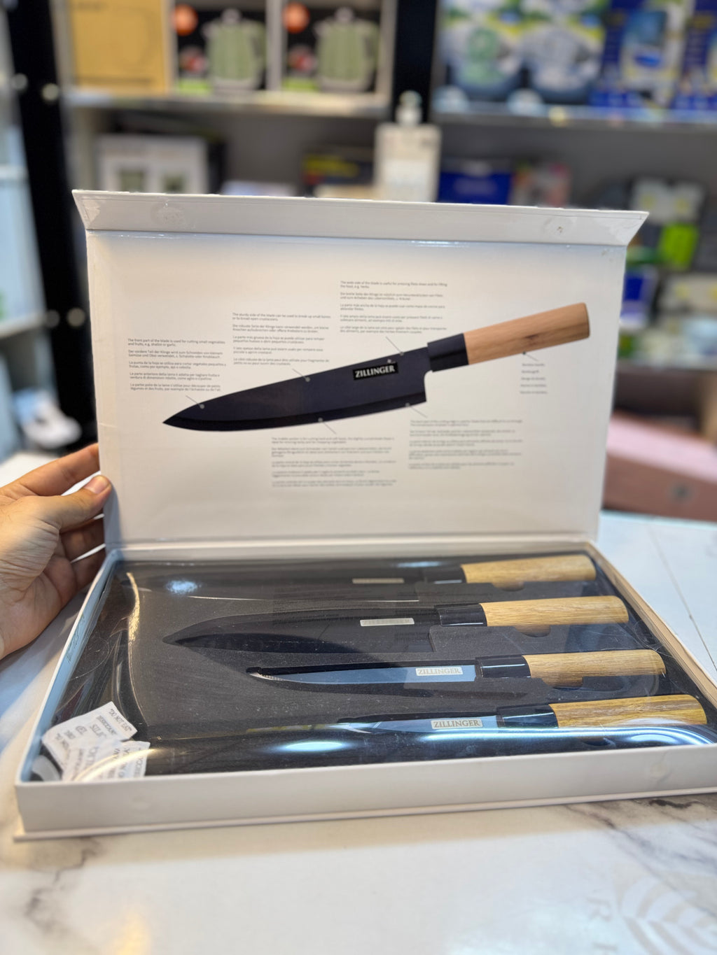 Zillingar Japanese Knives Set