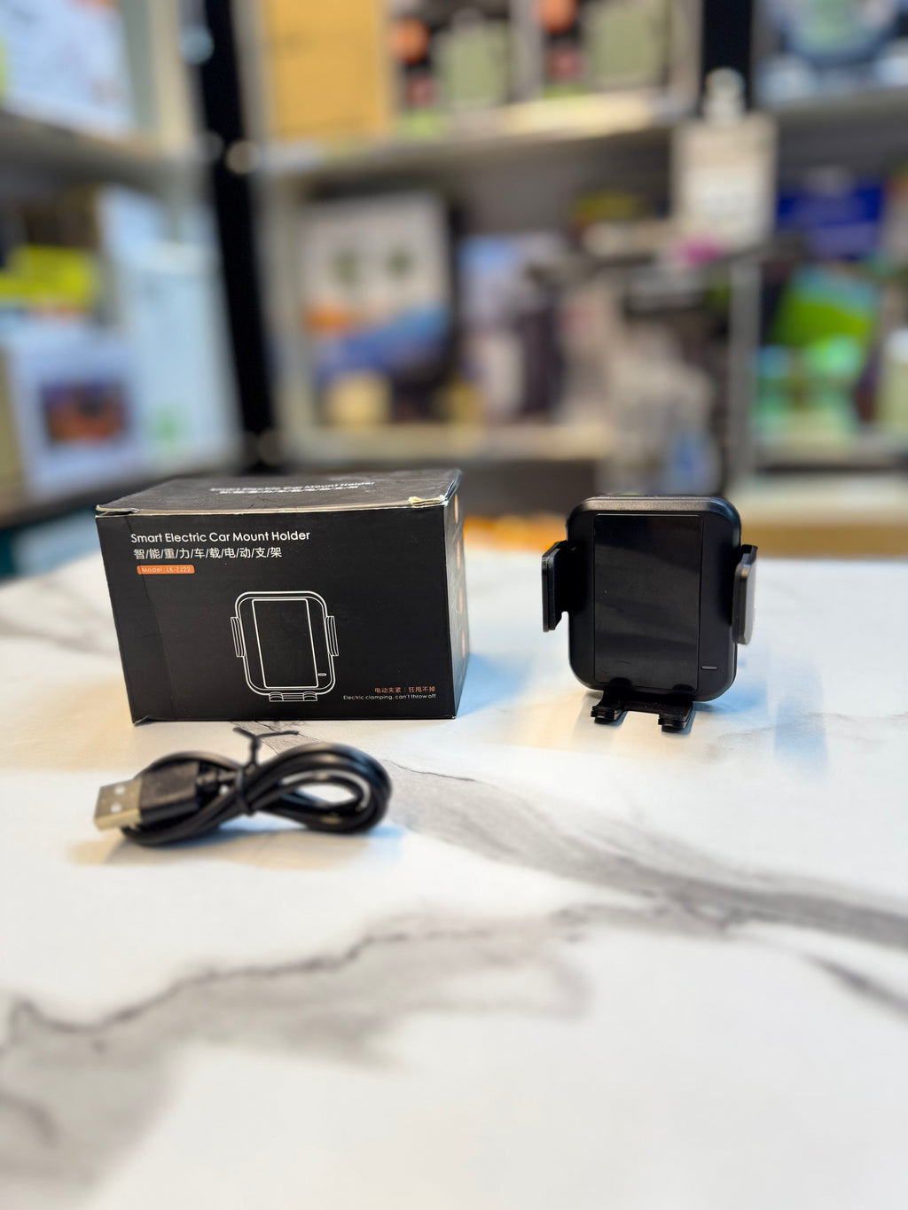 Chargeable Car Mount Mobile Holder