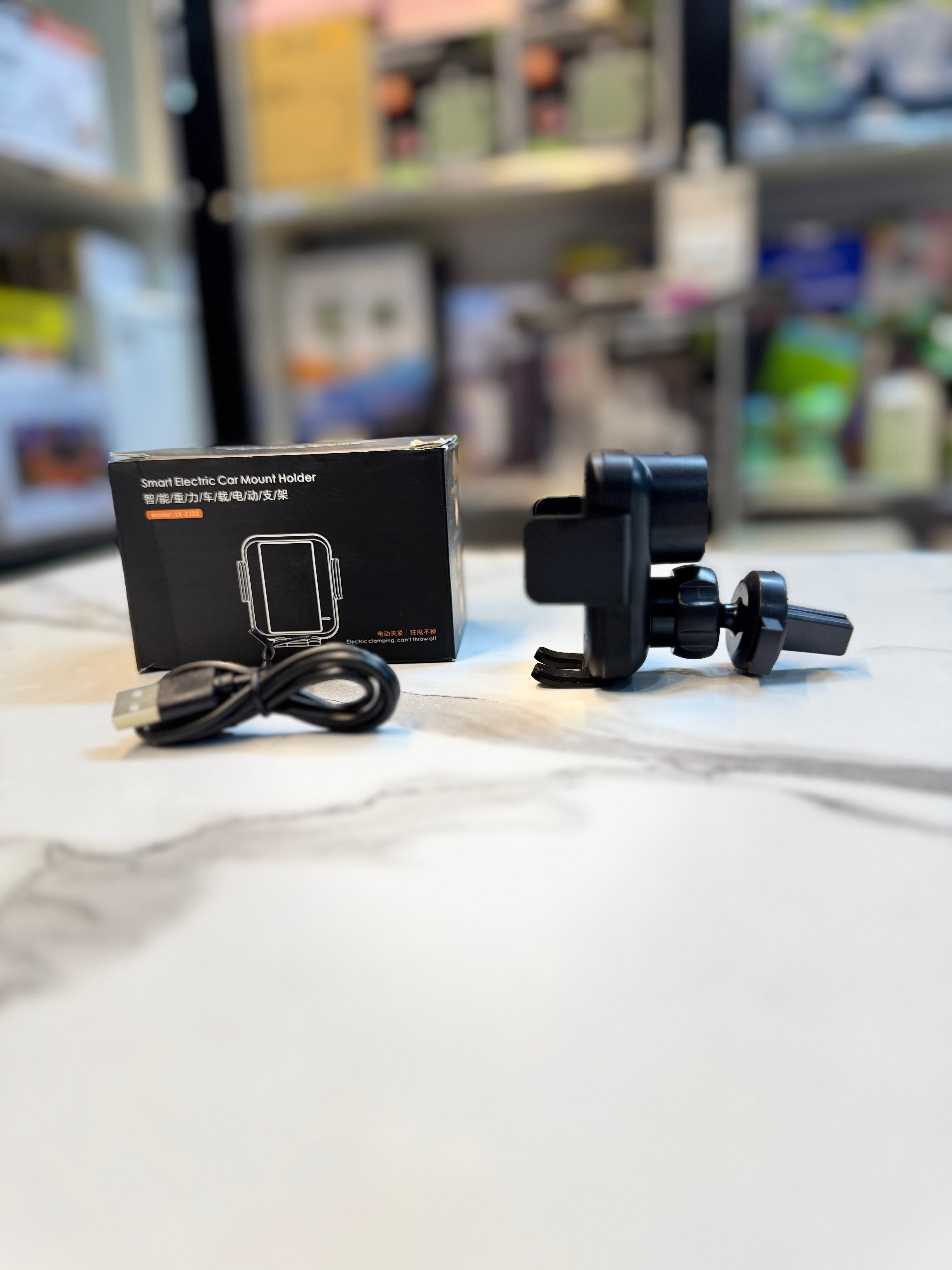 Chargeable Car Mount Mobile Holder