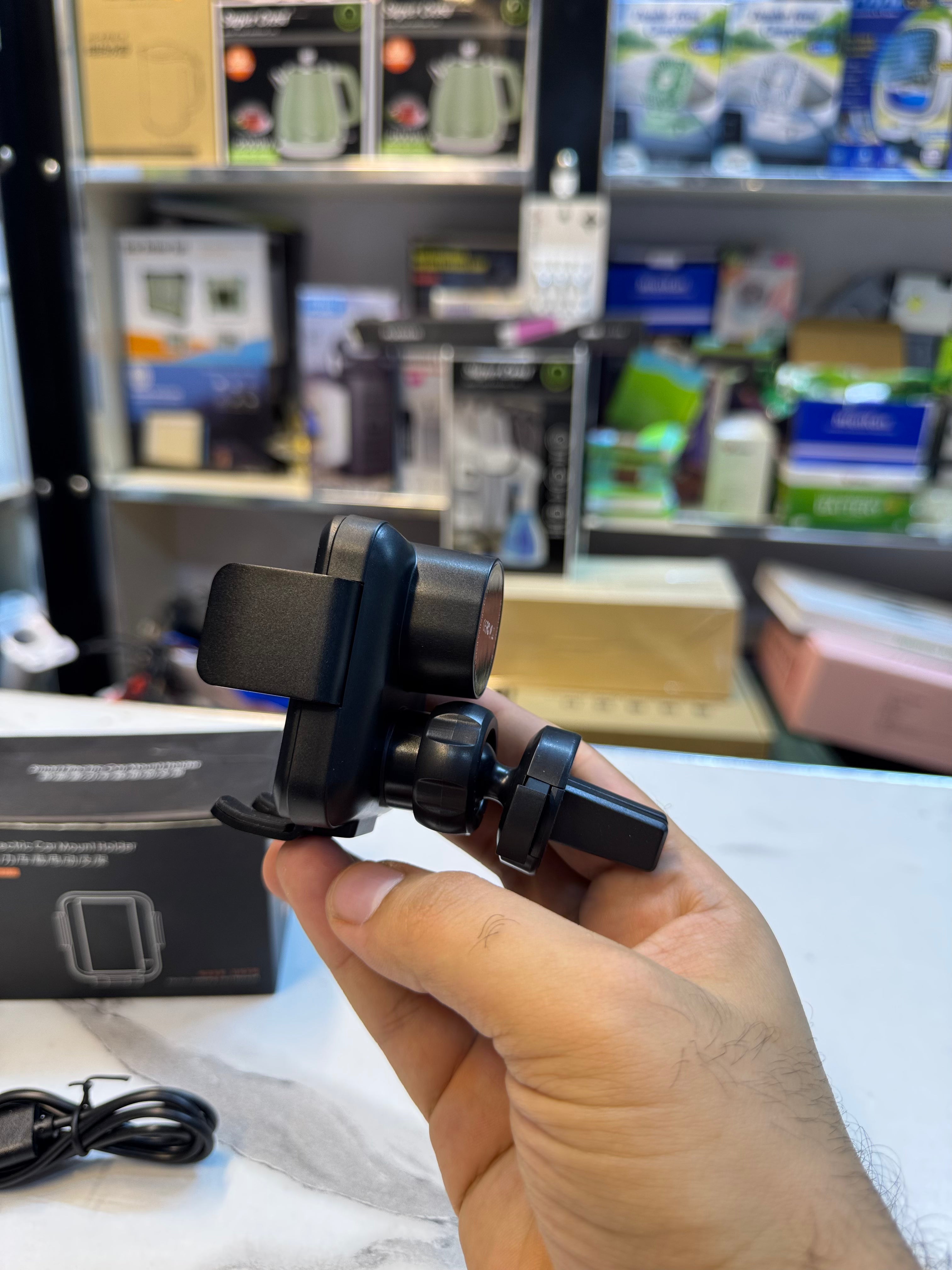 Chargeable Car Mount Mobile Holder