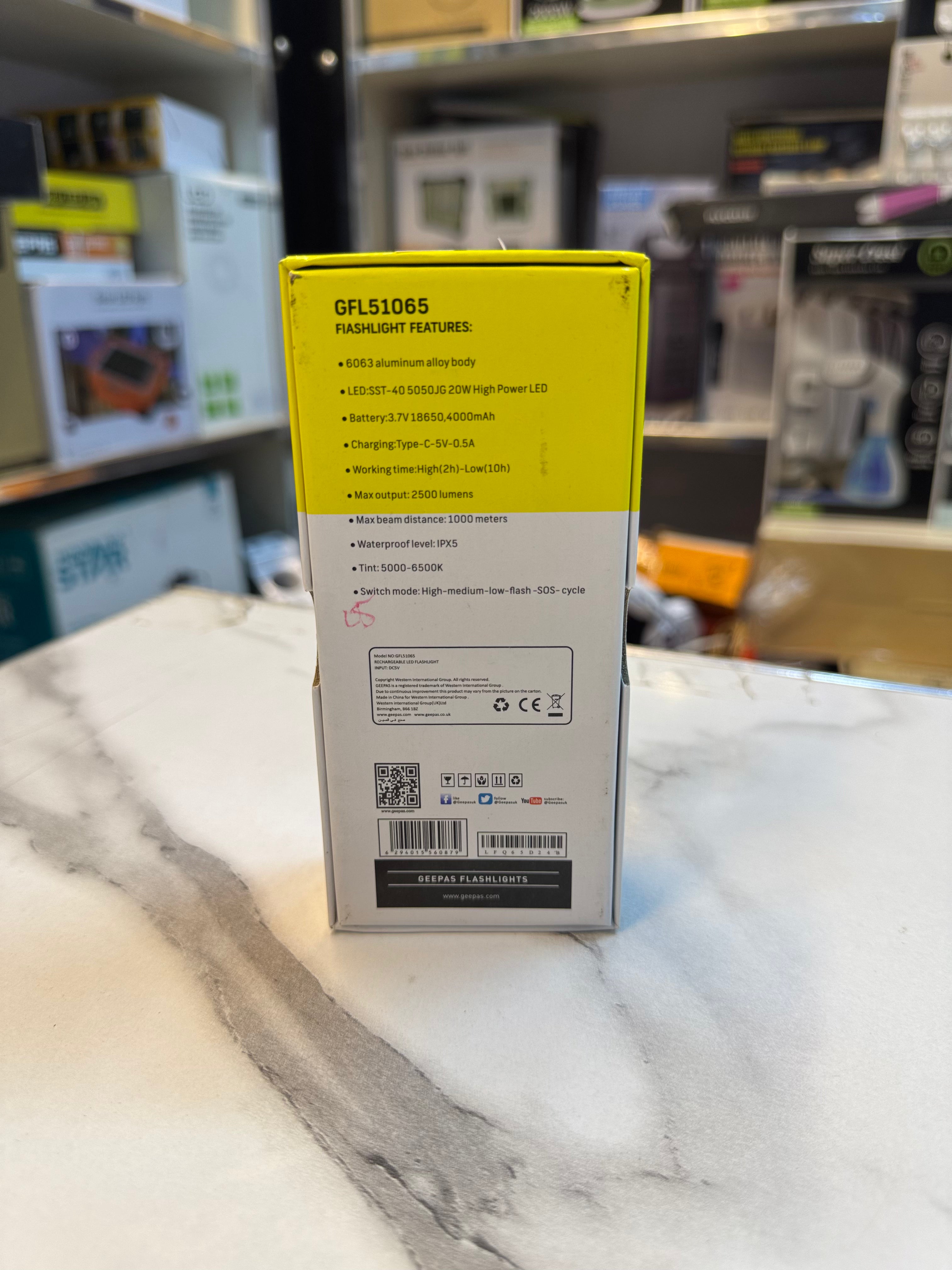 Geepas Vip Series Small Torch GFL51065