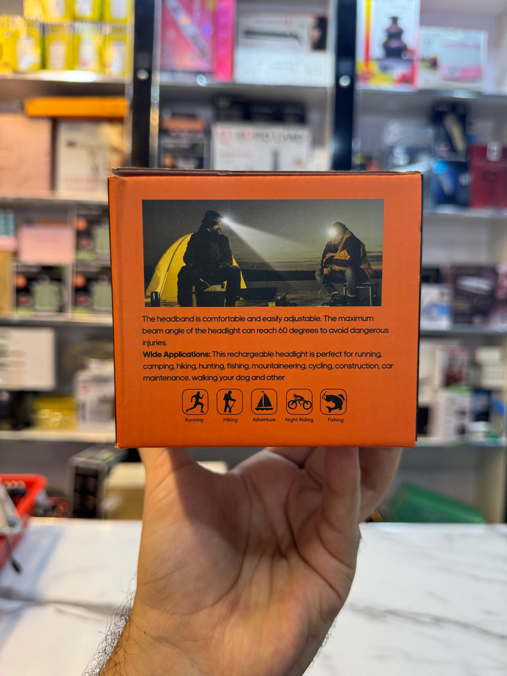 Large Double Side Headlamp Super Bright