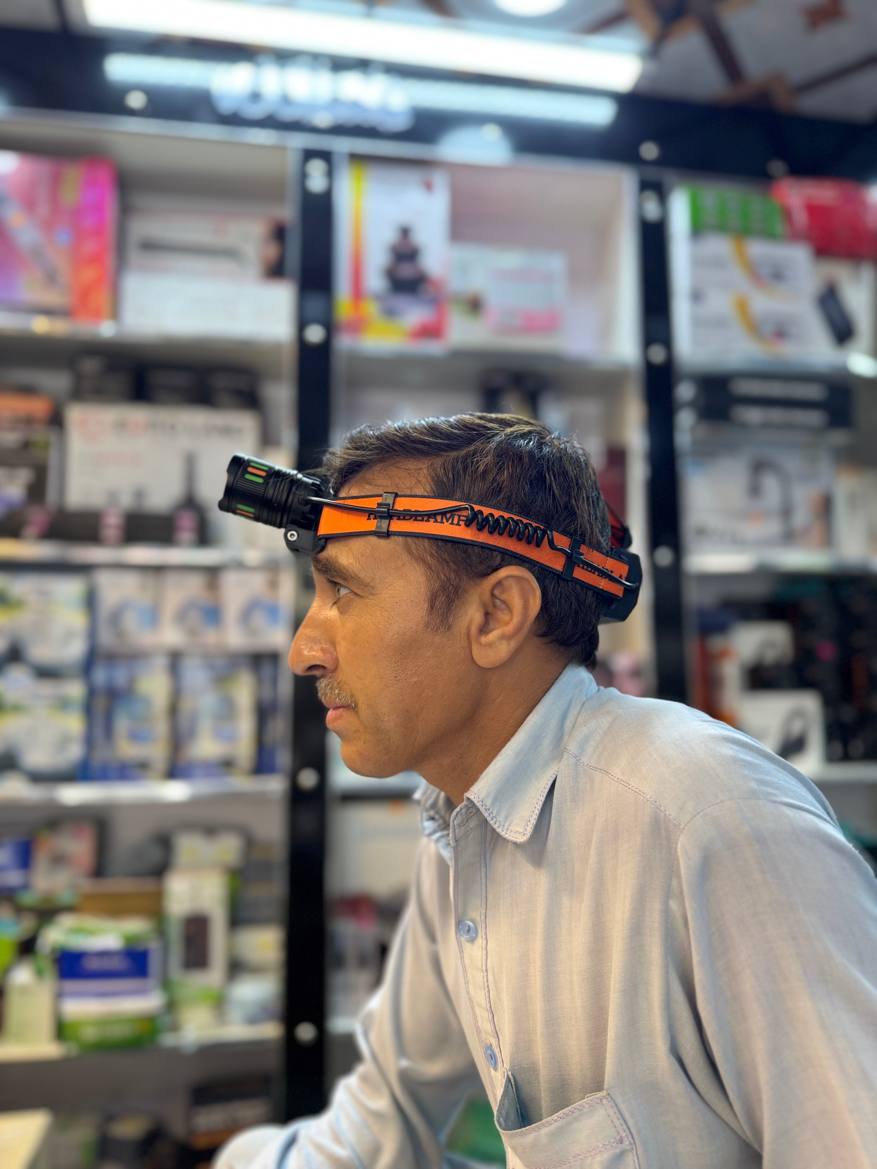 Large Double Side Headlamp Super Bright