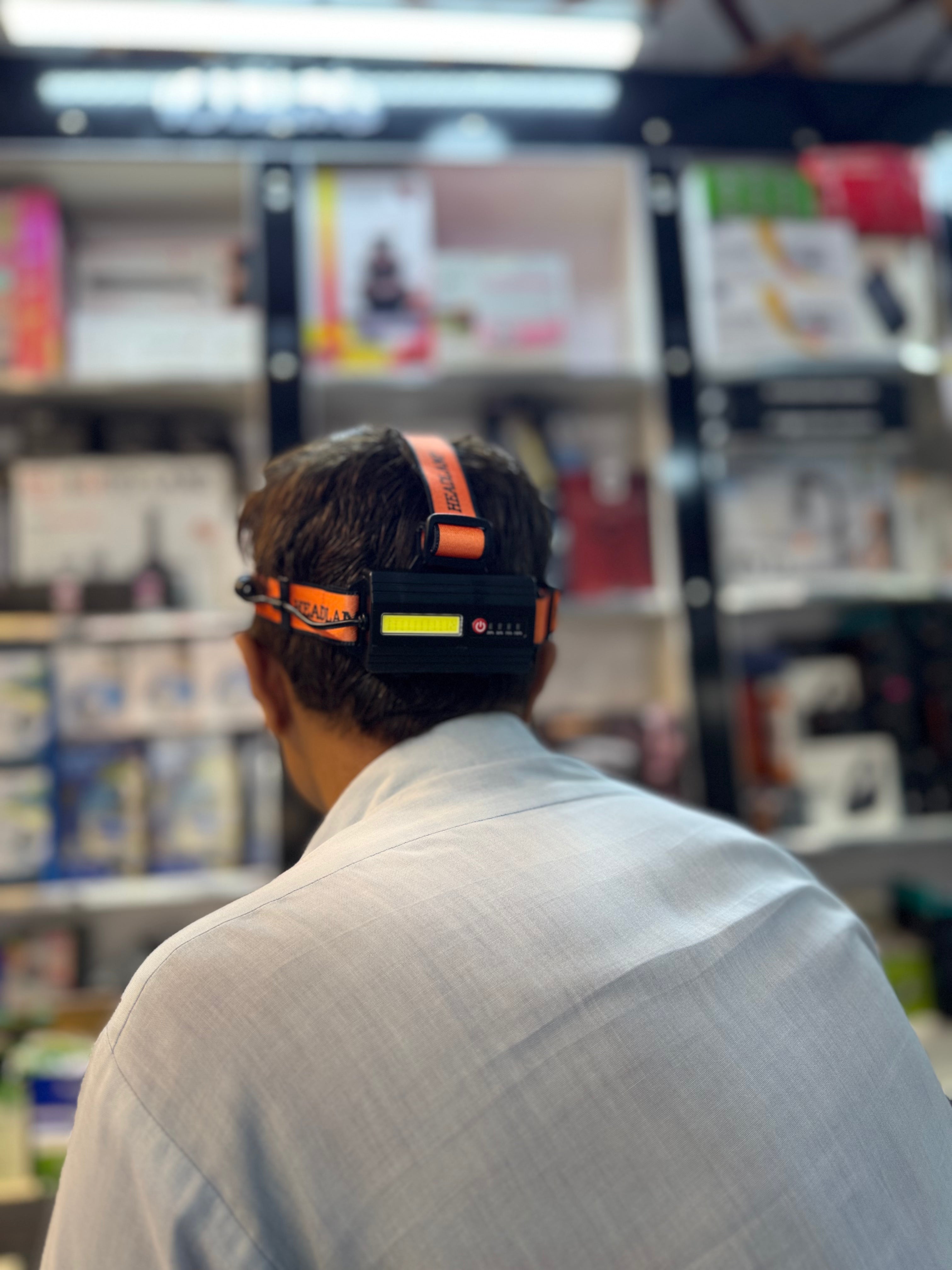 Large Double Side Headlamp Super Bright