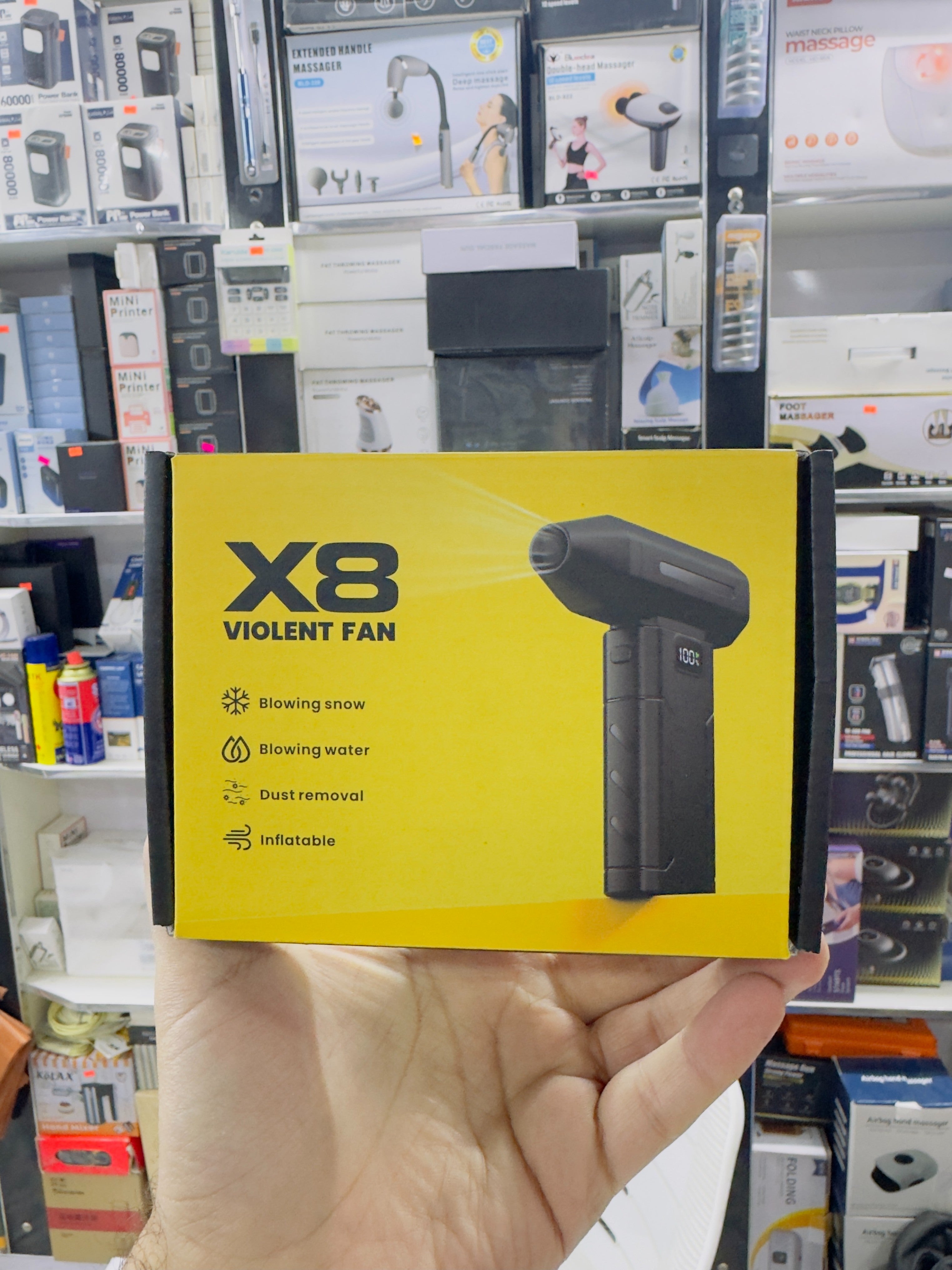 X-8 Violent Fan Blower