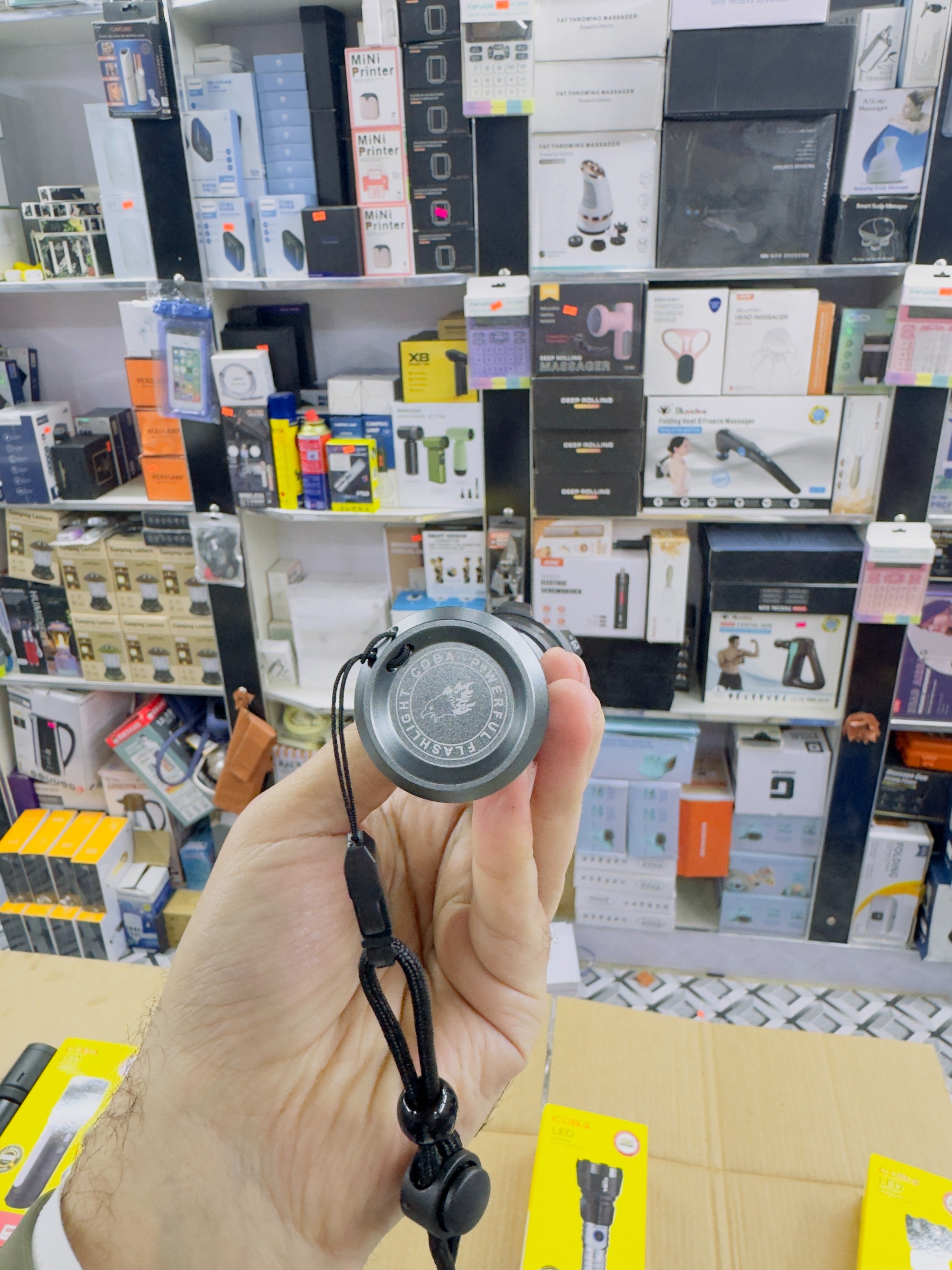 Aluminium Alloy Coba Led Flashlight CB-711