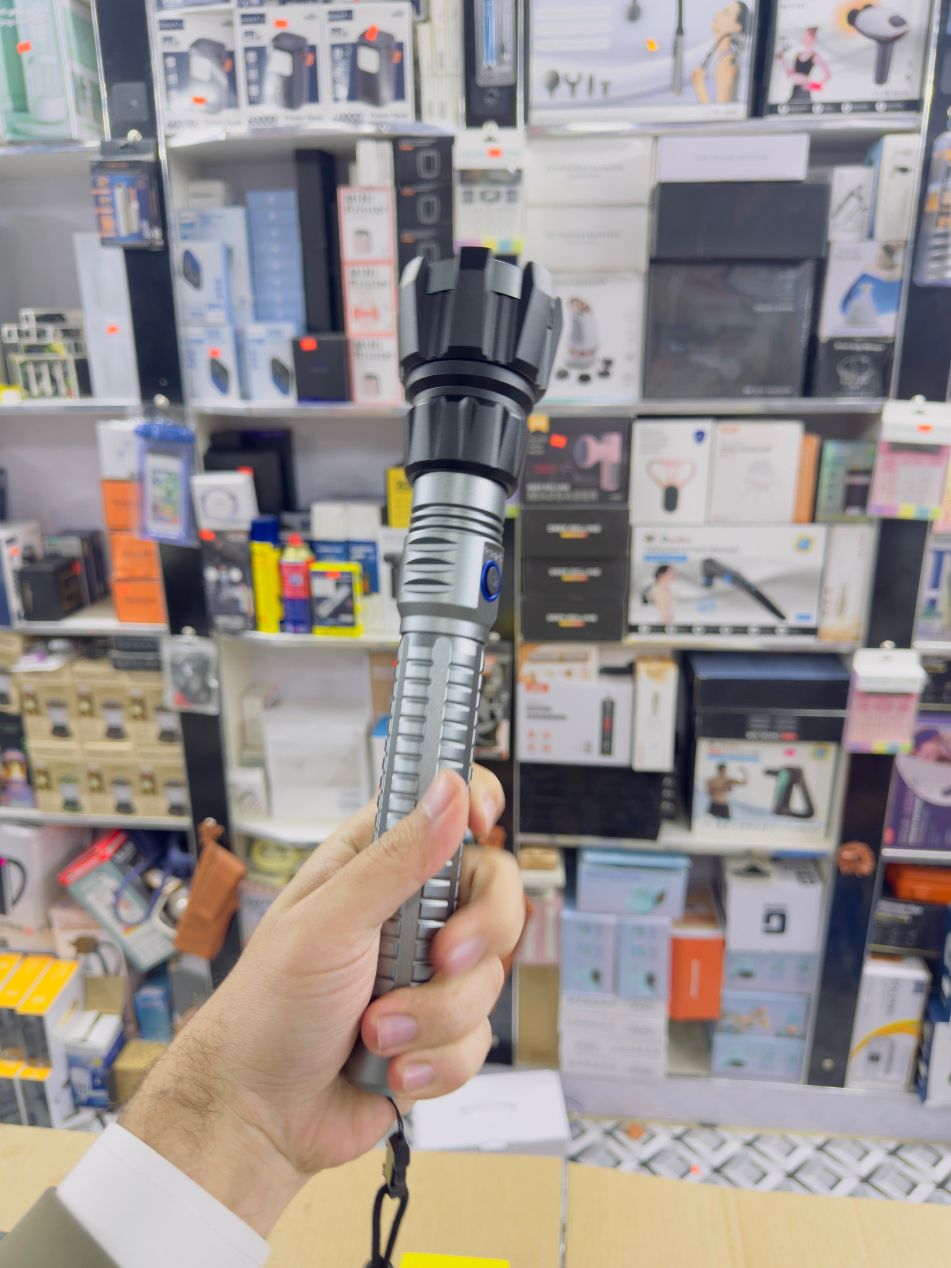 Aluminium Alloy Coba Strong Flashlight CB-G712