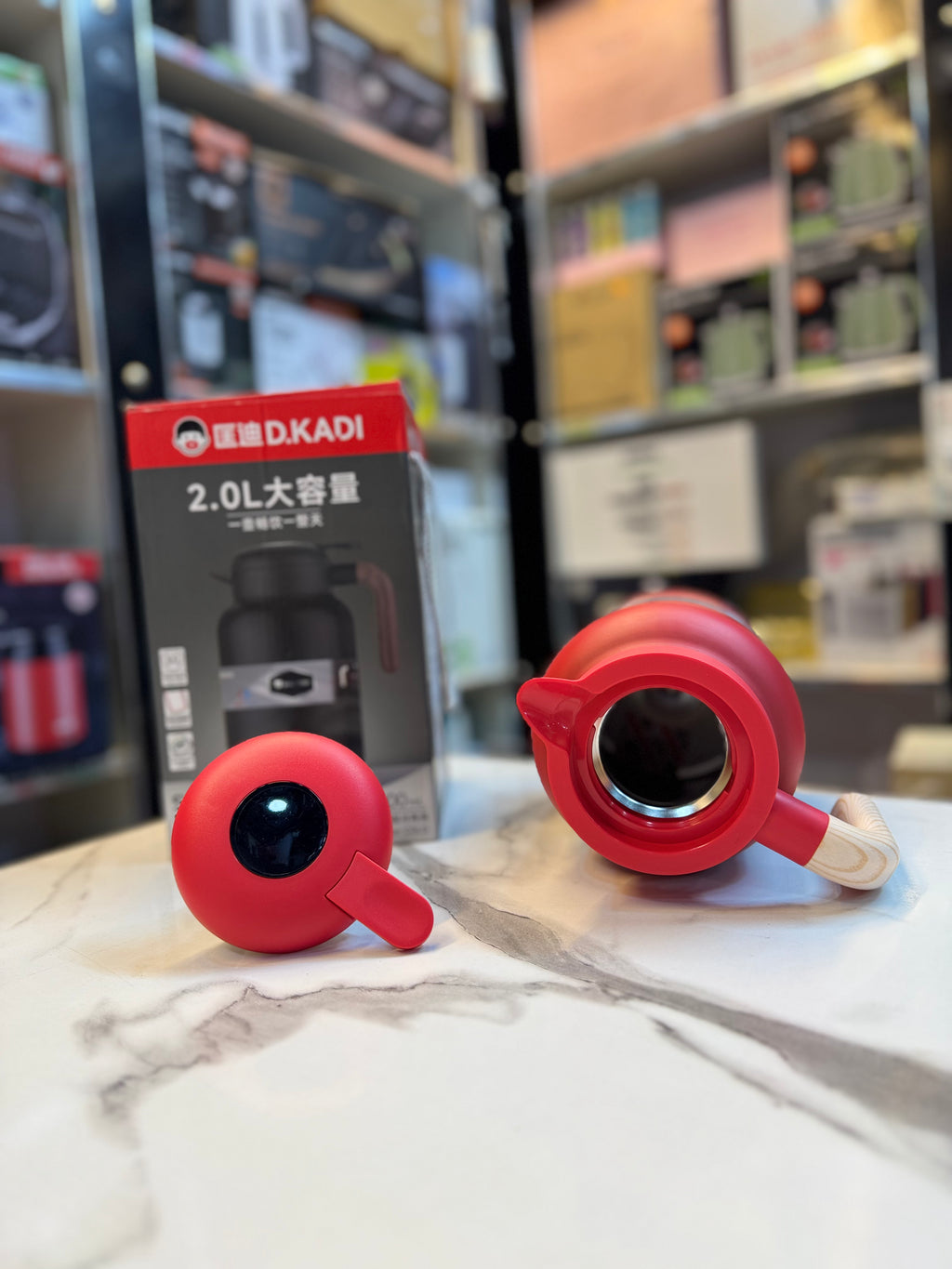 D.Kadi 2000ml 3 Layer Stainless Steel Thermos - Hot and Cold Thermos