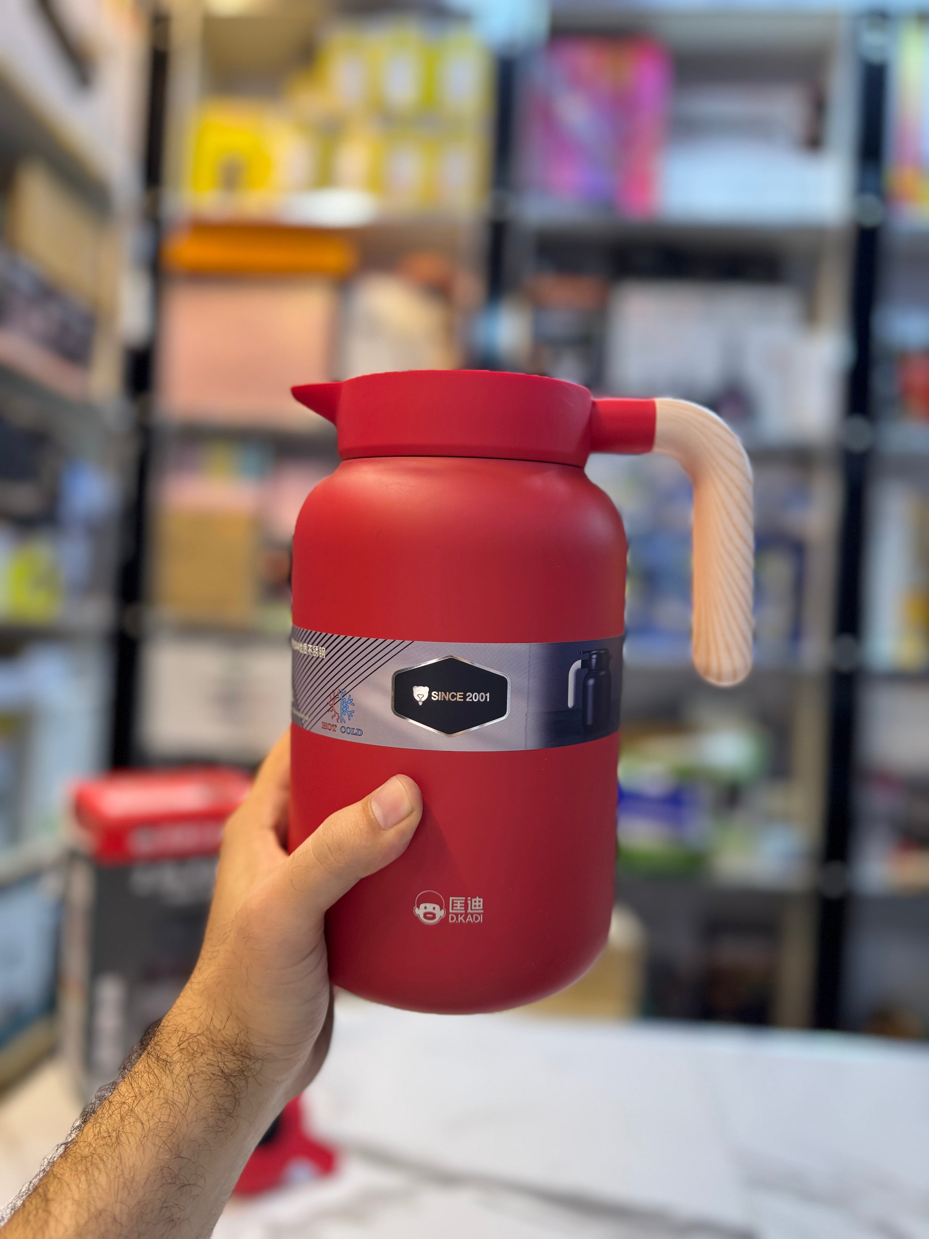D.Kadi 2000ml 3 Layer Stainless Steel Thermos - Hot and Cold Thermos