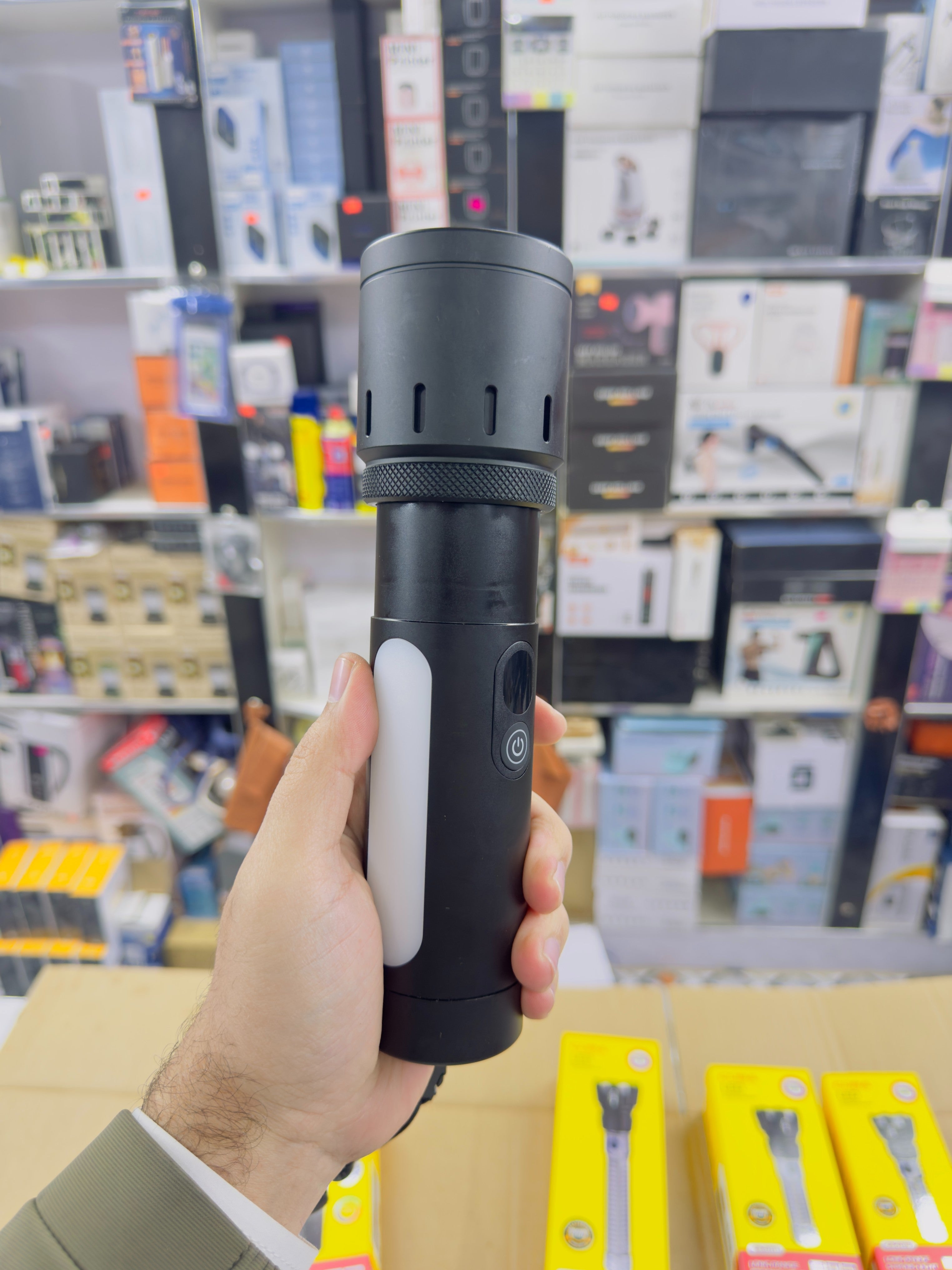 Aluminium Alloy Coba Multi Colour Flashlight CB-7703