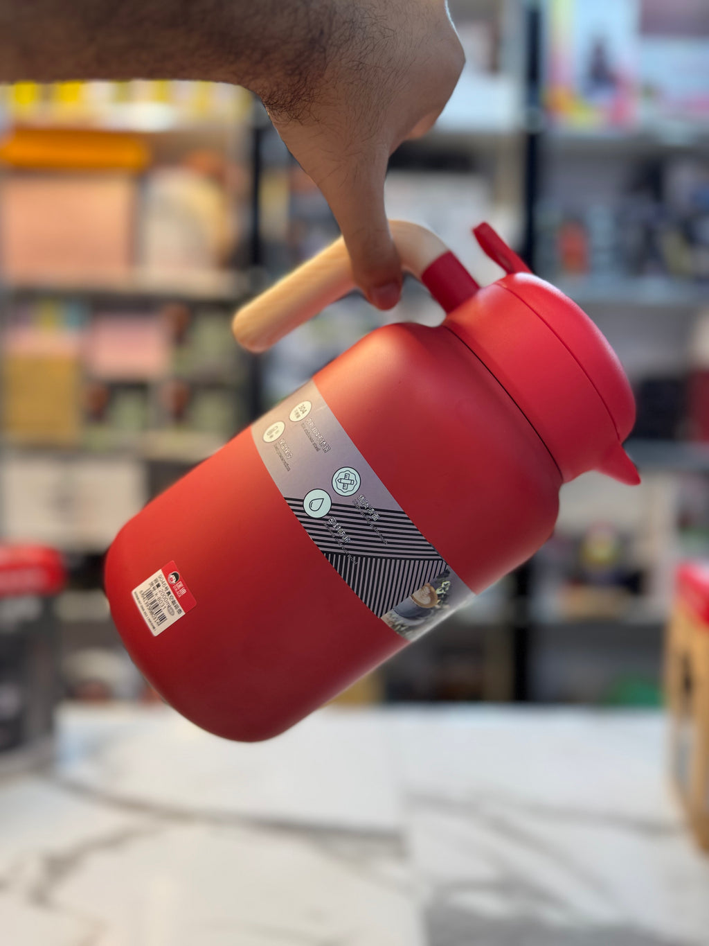 D.Kadi 2000ml 3 Layer Stainless Steel Thermos - Hot and Cold Thermos