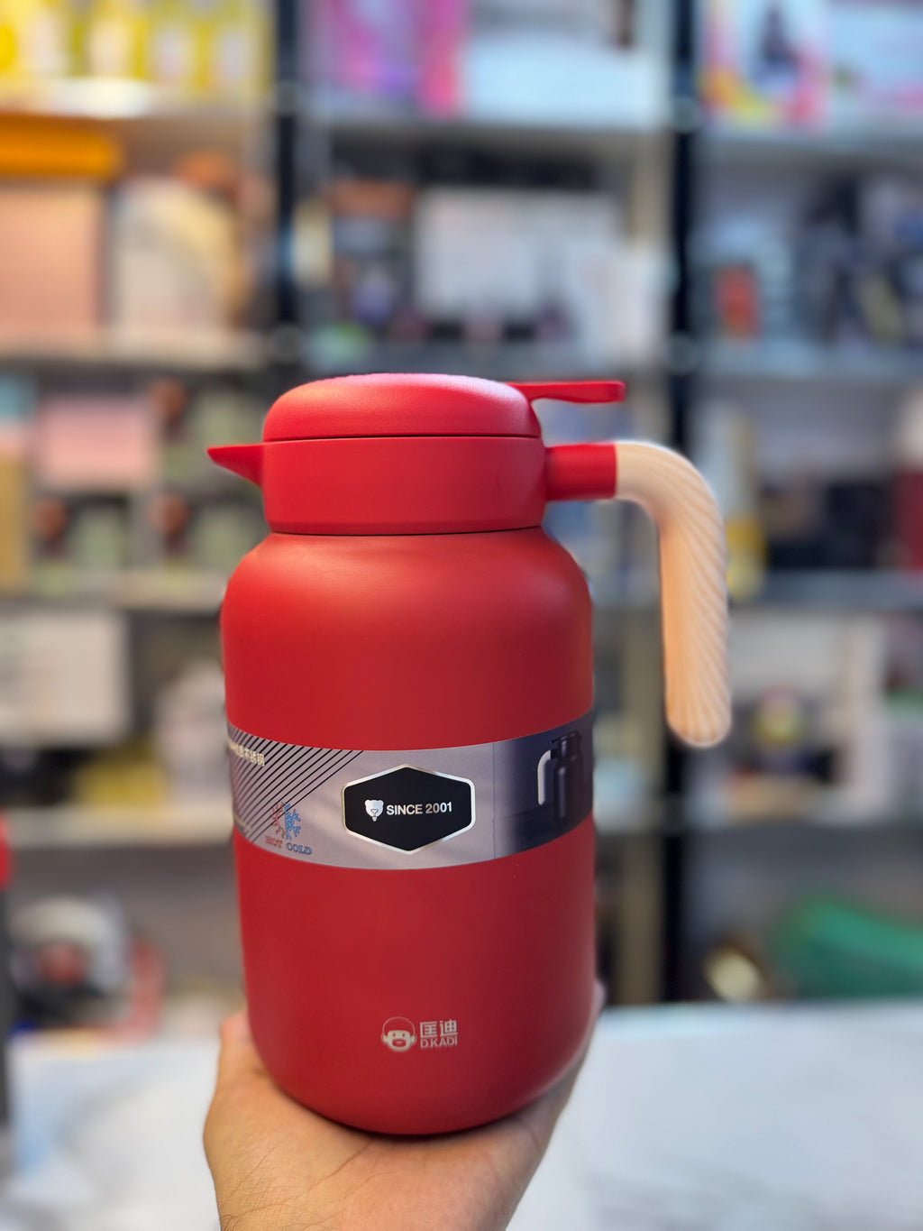 D.Kadi 2000ml 3 Layer Stainless Steel Thermos - Hot and Cold Thermos