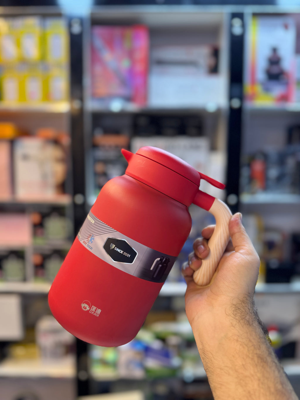 D.Kadi 2000ml 3 Layer Stainless Steel Thermos - Hot and Cold Thermos