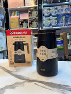 D.Kadi 1680Ml Temperature Thermos - Three Layer Hot and Cold thermos (Black)