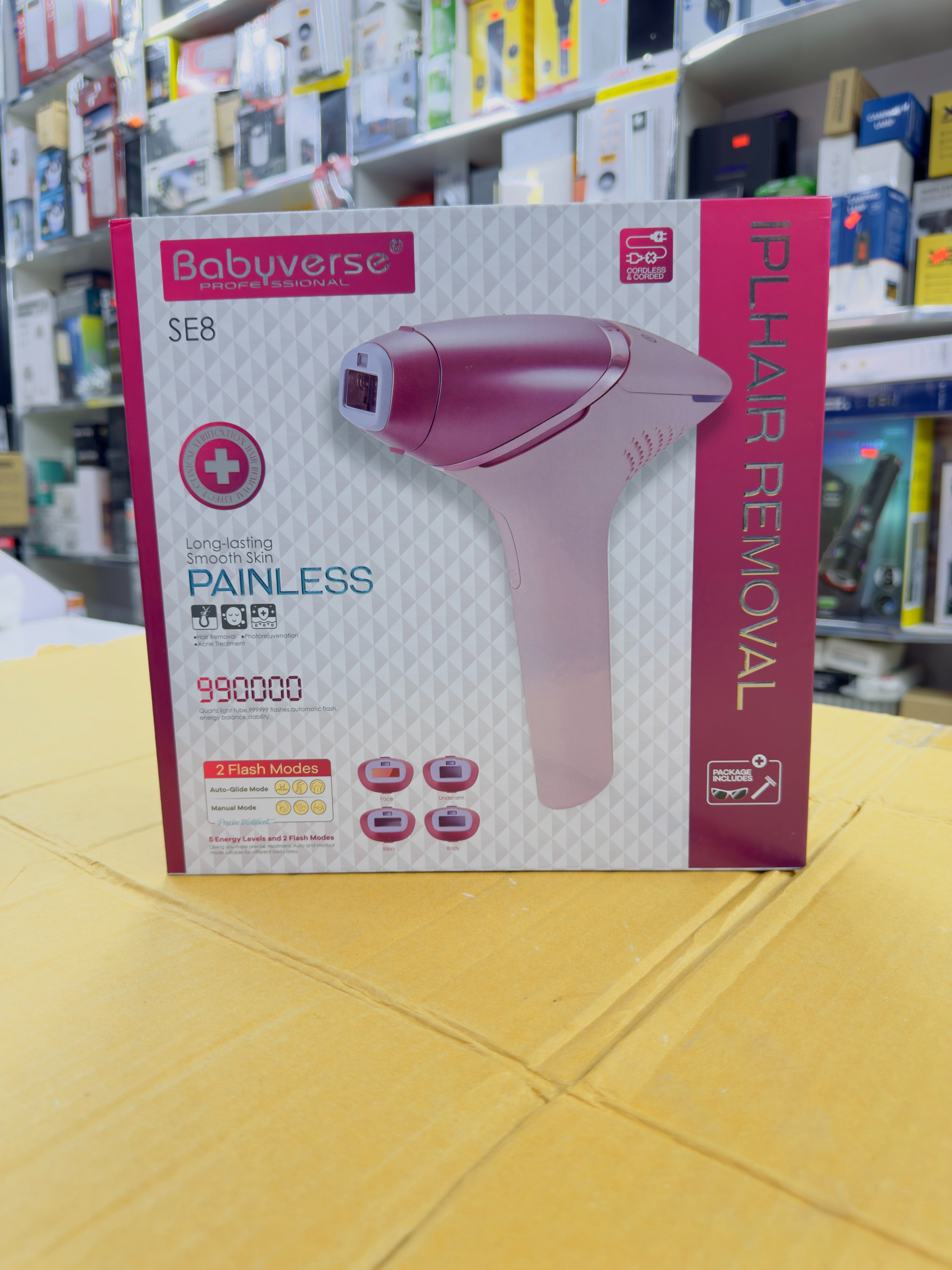 Babyverse Professional IPL Laser Hair Removel SE8