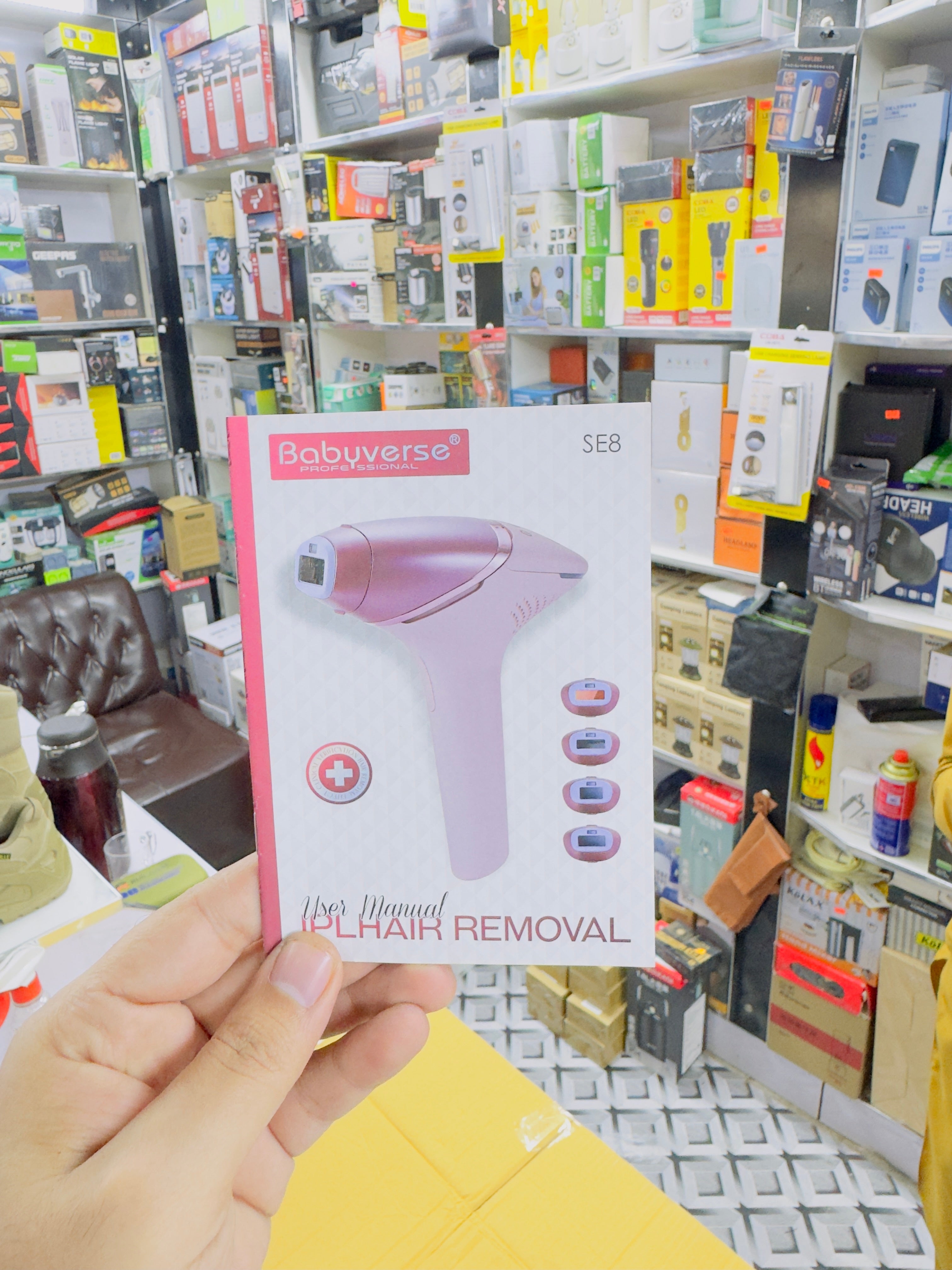 Babyverse Professional IPL Laser Hair Removel SE8