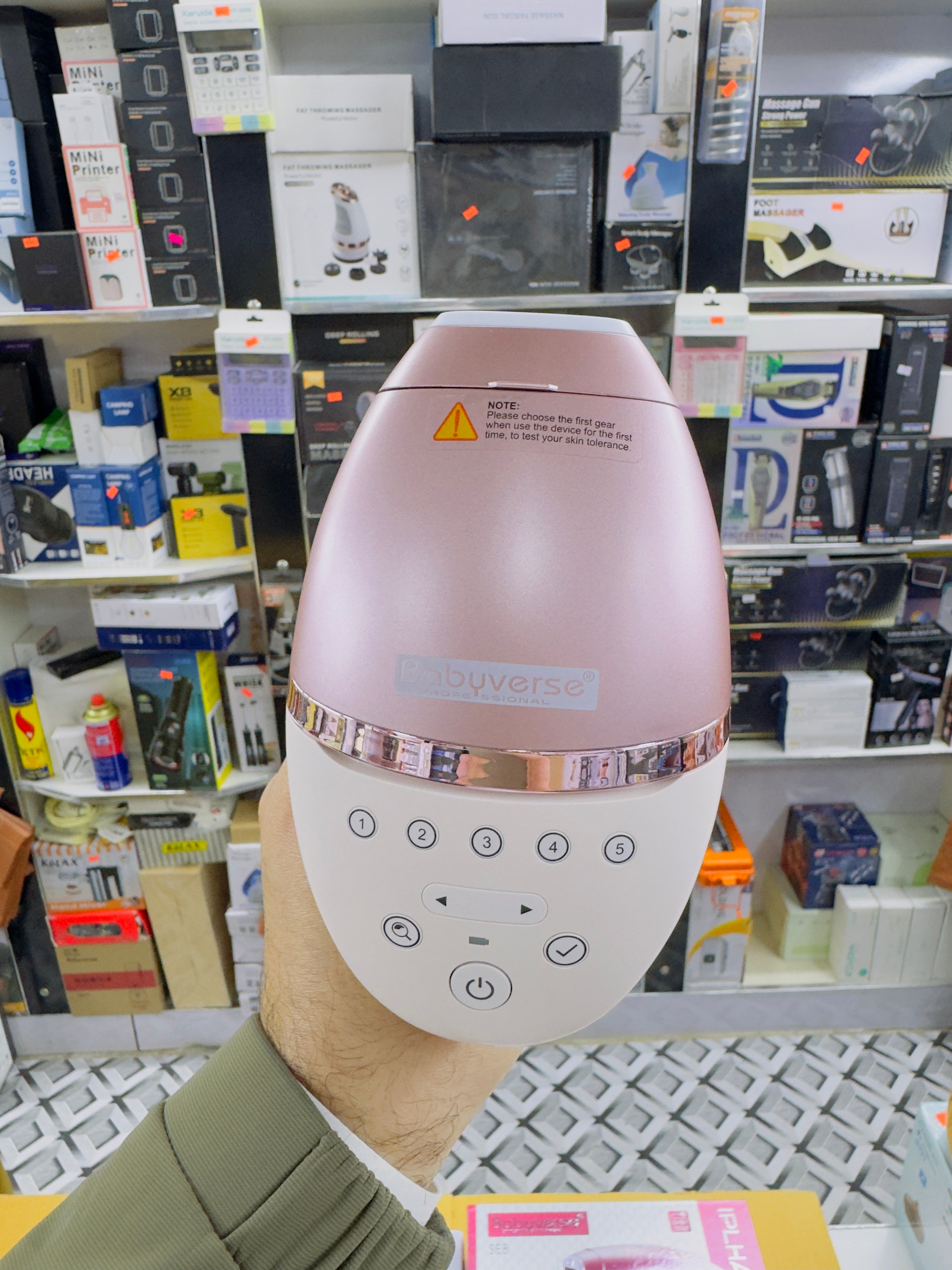 Babyverse Professional IPL Laser Hair Removel SE8