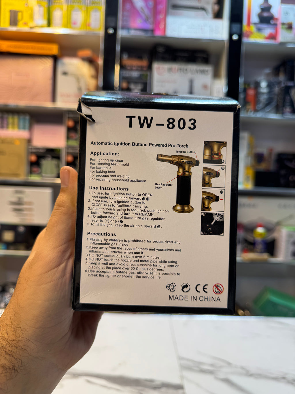 Gas Refill Kitchen lighter