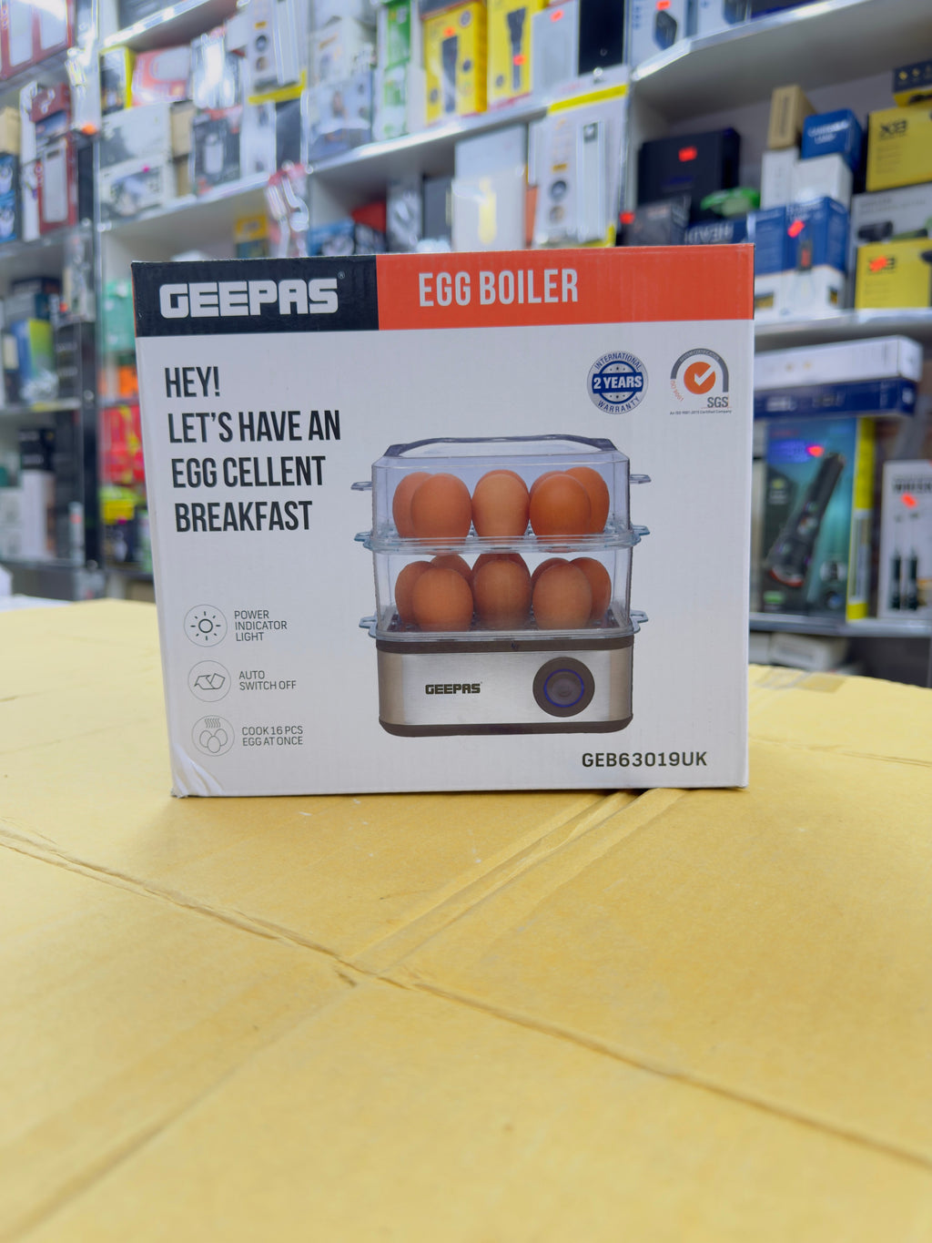 Geepas Egg Boiler GEB63019UK