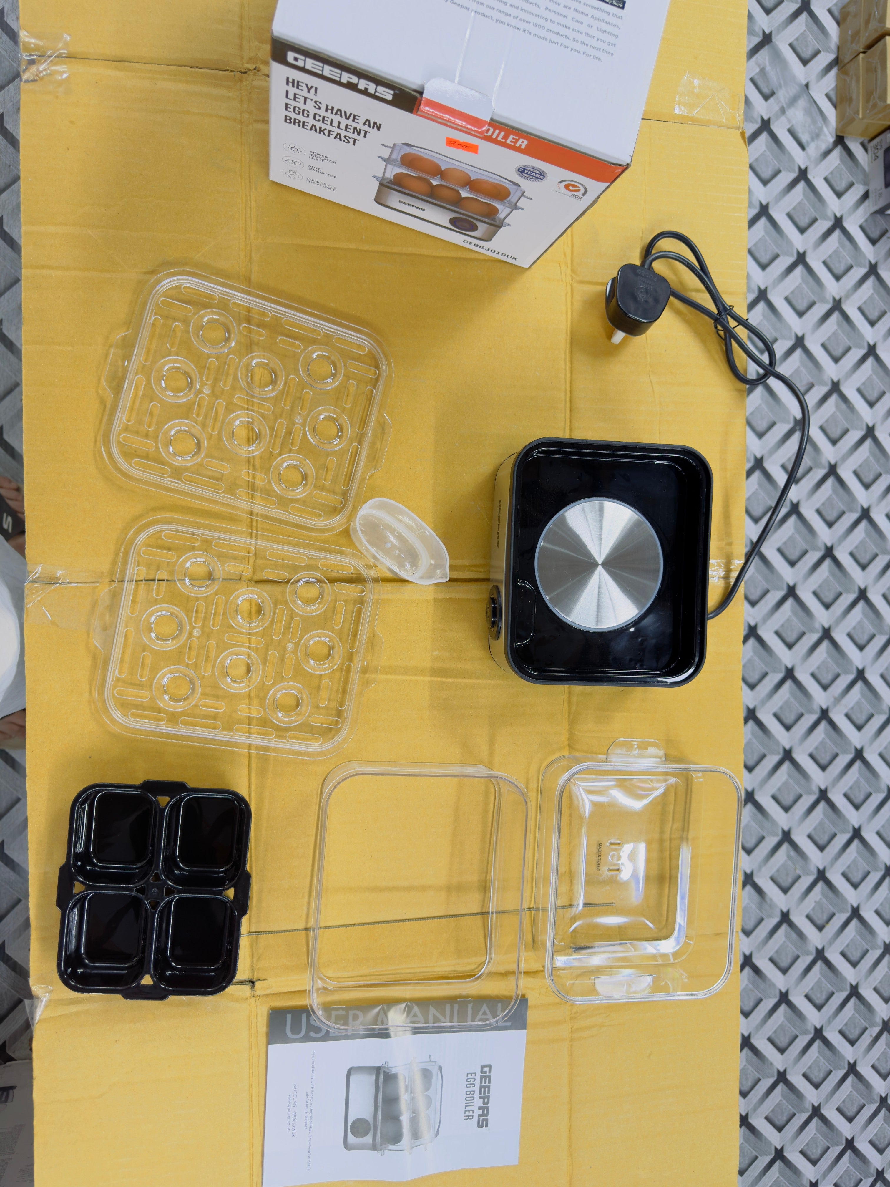 Geepas Egg Boiler GEB63019UK