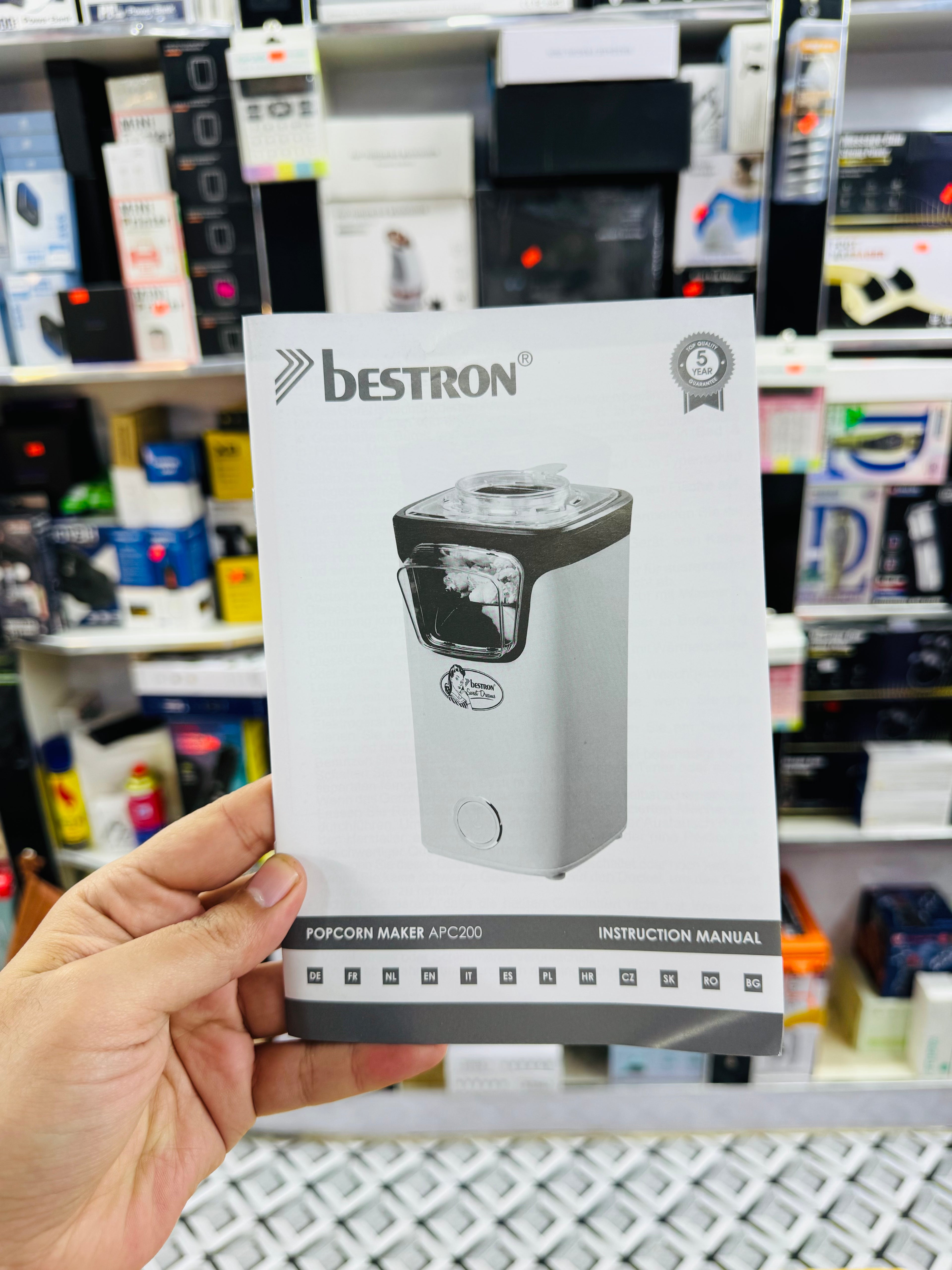 Bestron Popcorn Maker