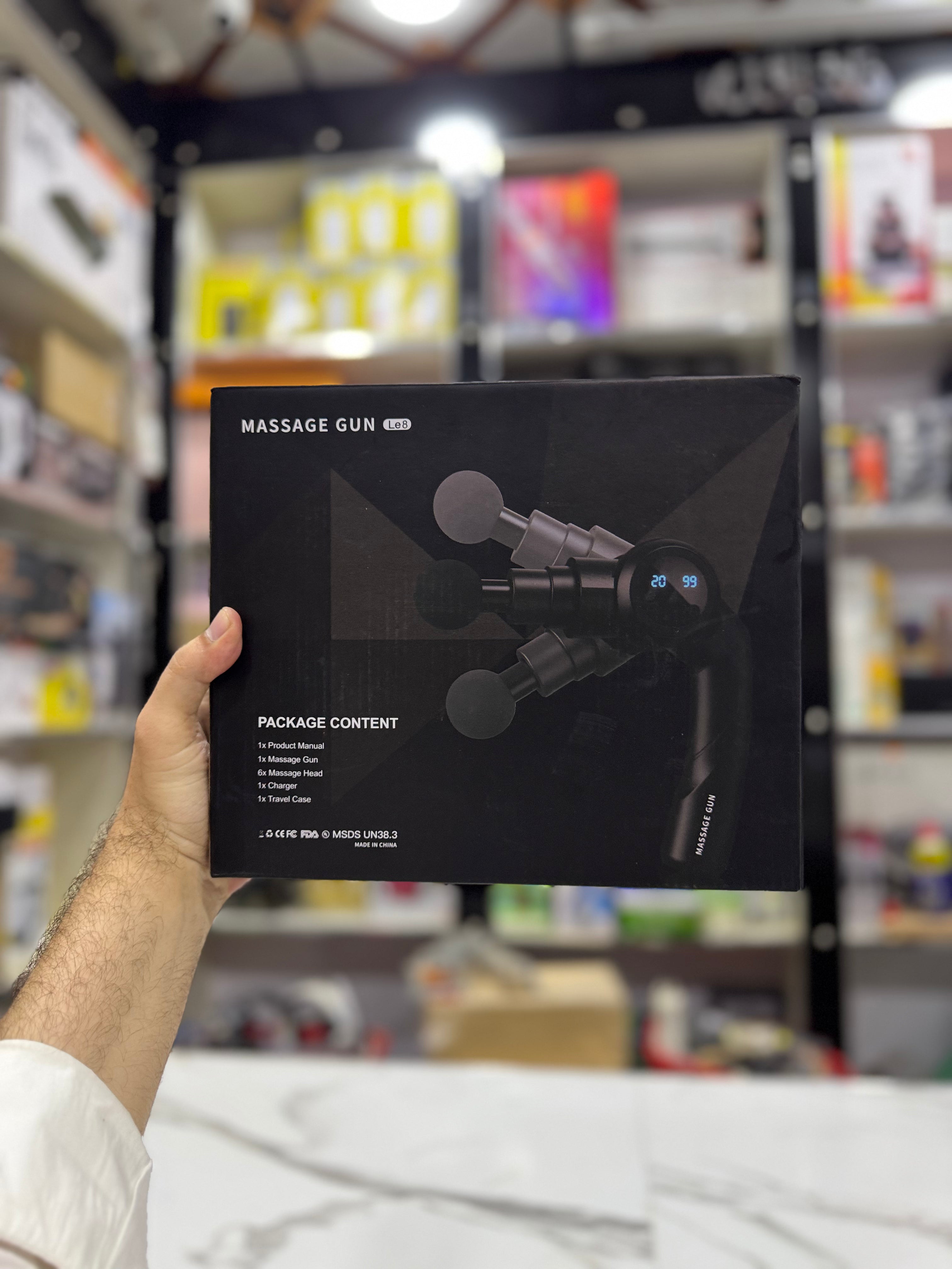 Rotated Gun Massager - Le8