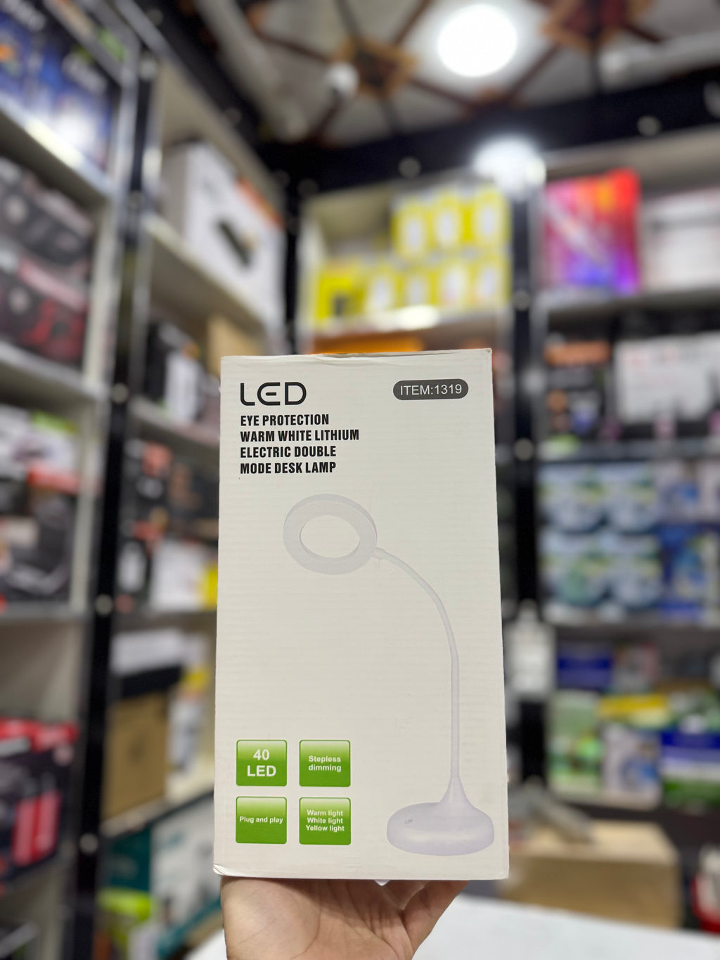 Eye Protection Warm/White Double Mode Desk Lamp