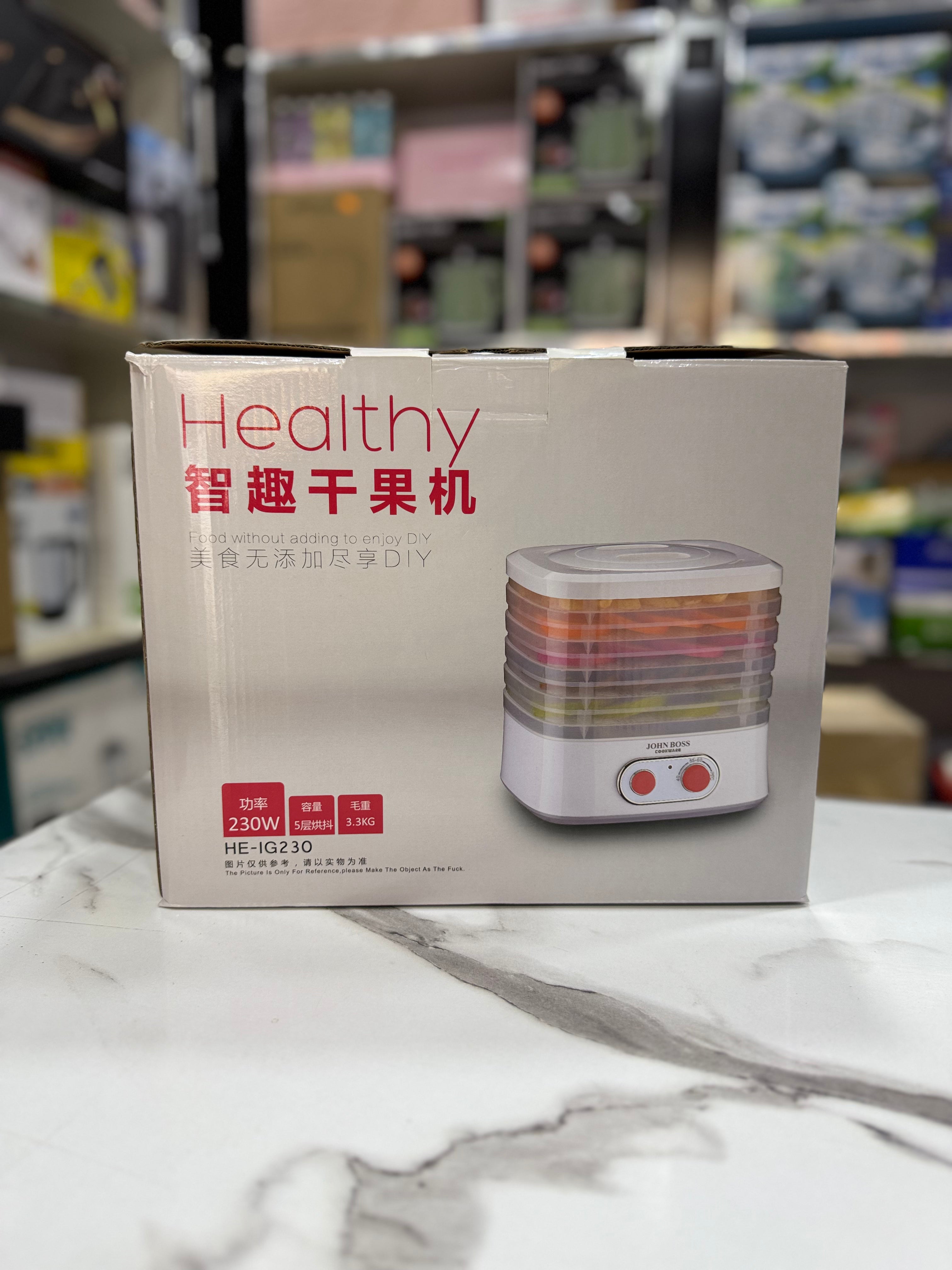 John Boss Uk Brand Food Dehydrator