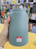 D.Kadi 1.8L Double Straw Water Bottle