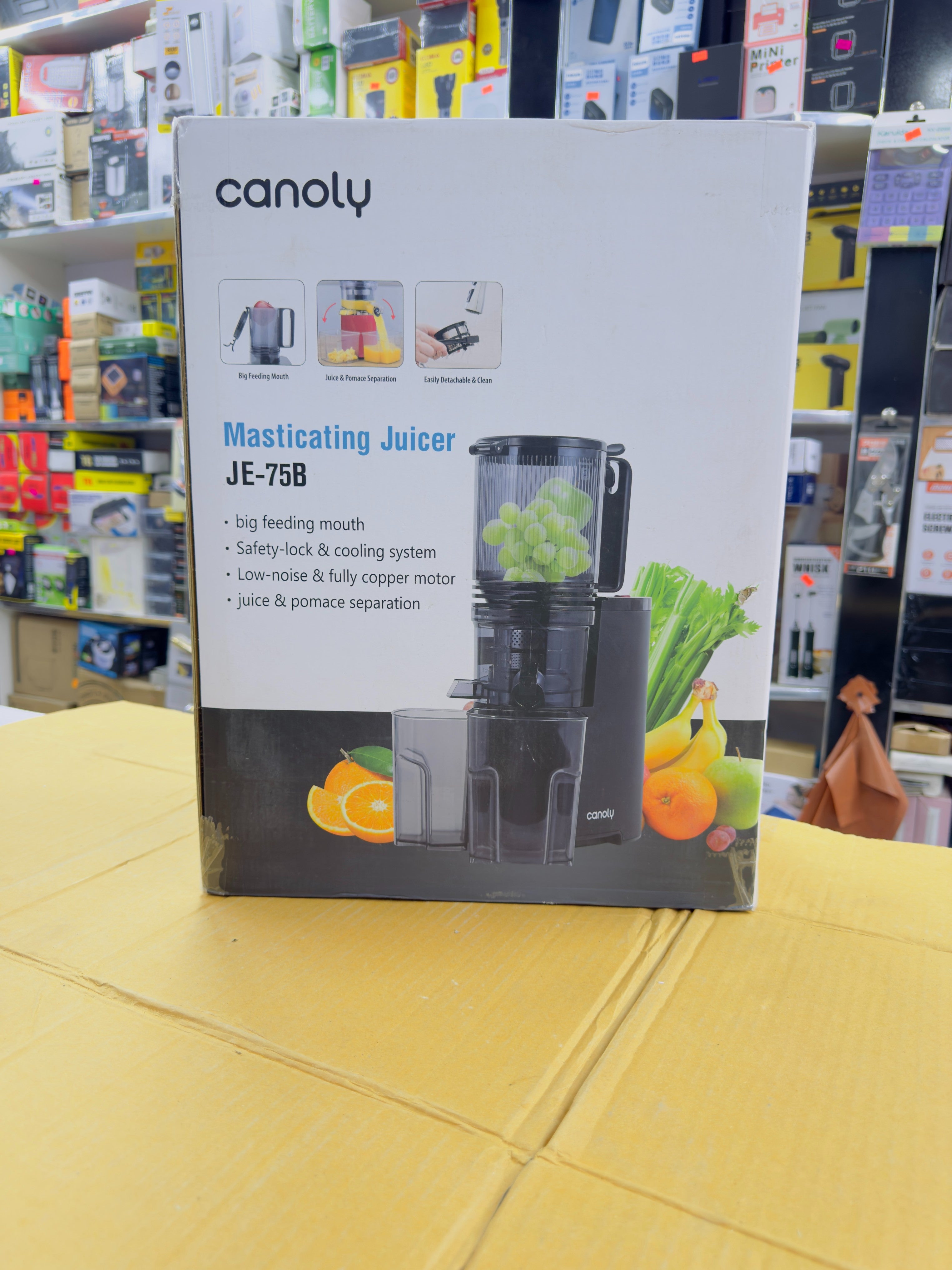 Canoly Masticating Juicer JE-75B