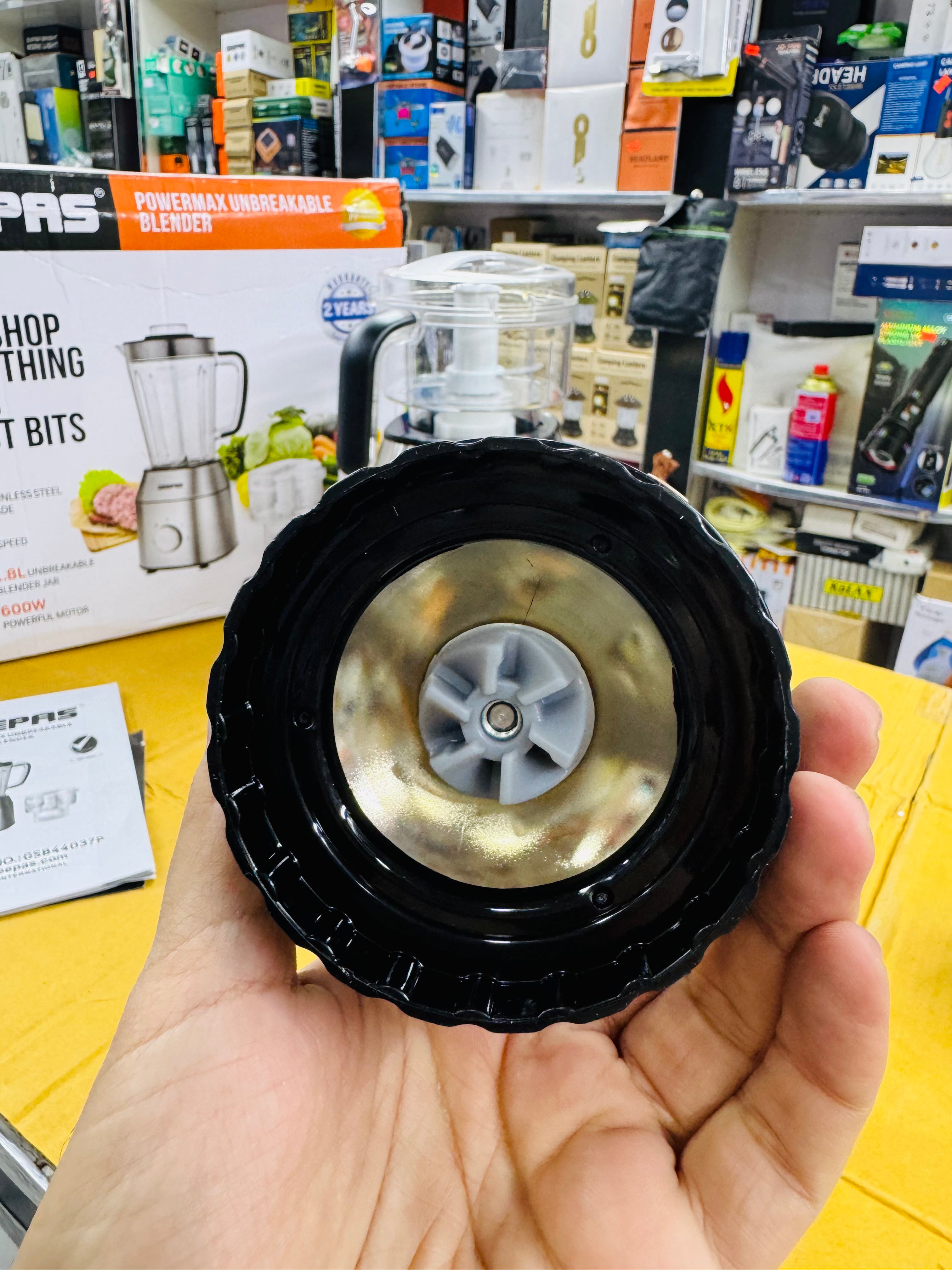 Geepas Power Max Unbreakable Blender 600W GSB44037P