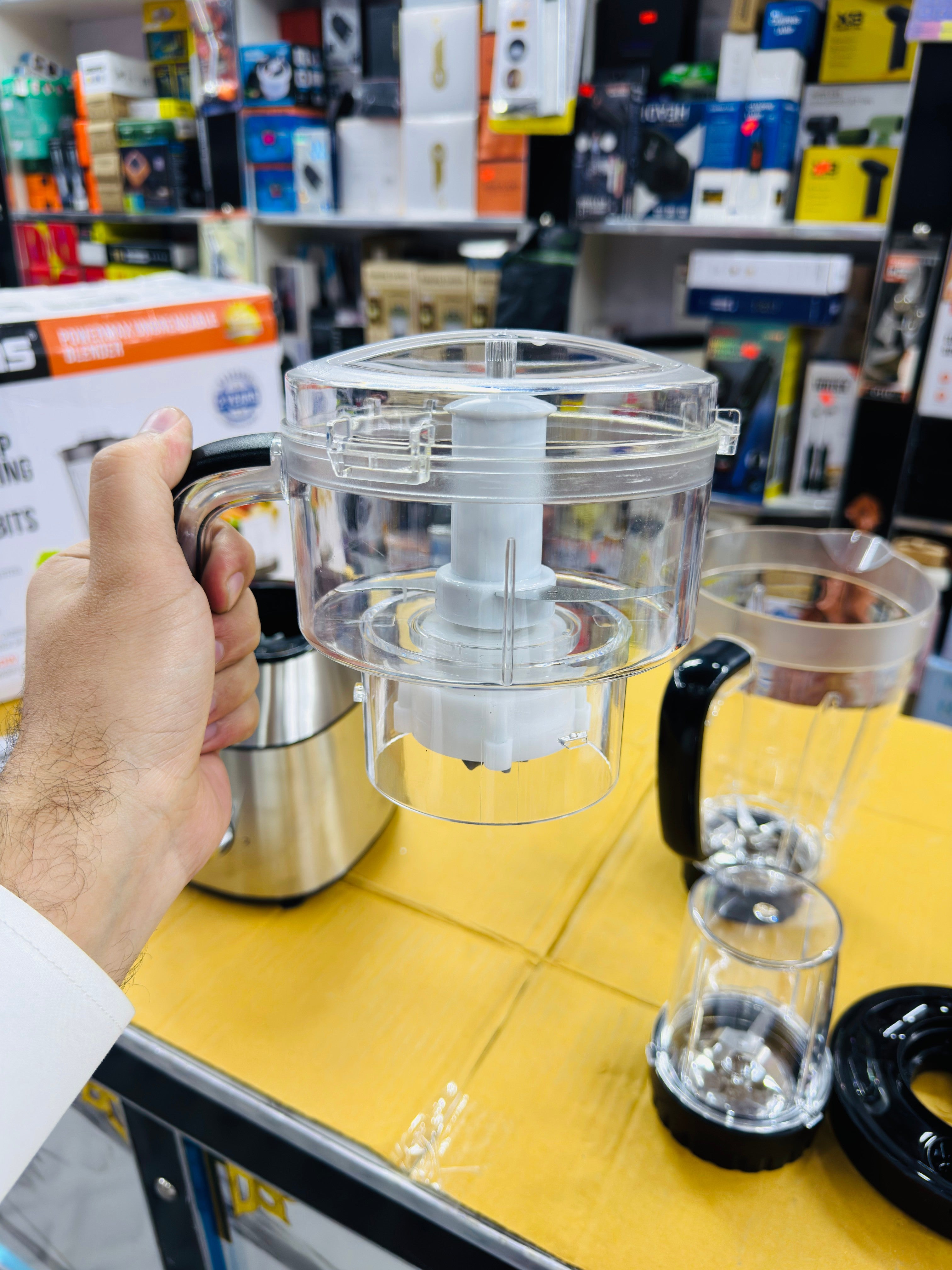 Geepas Power Max Unbreakable Blender 600W GSB44037P