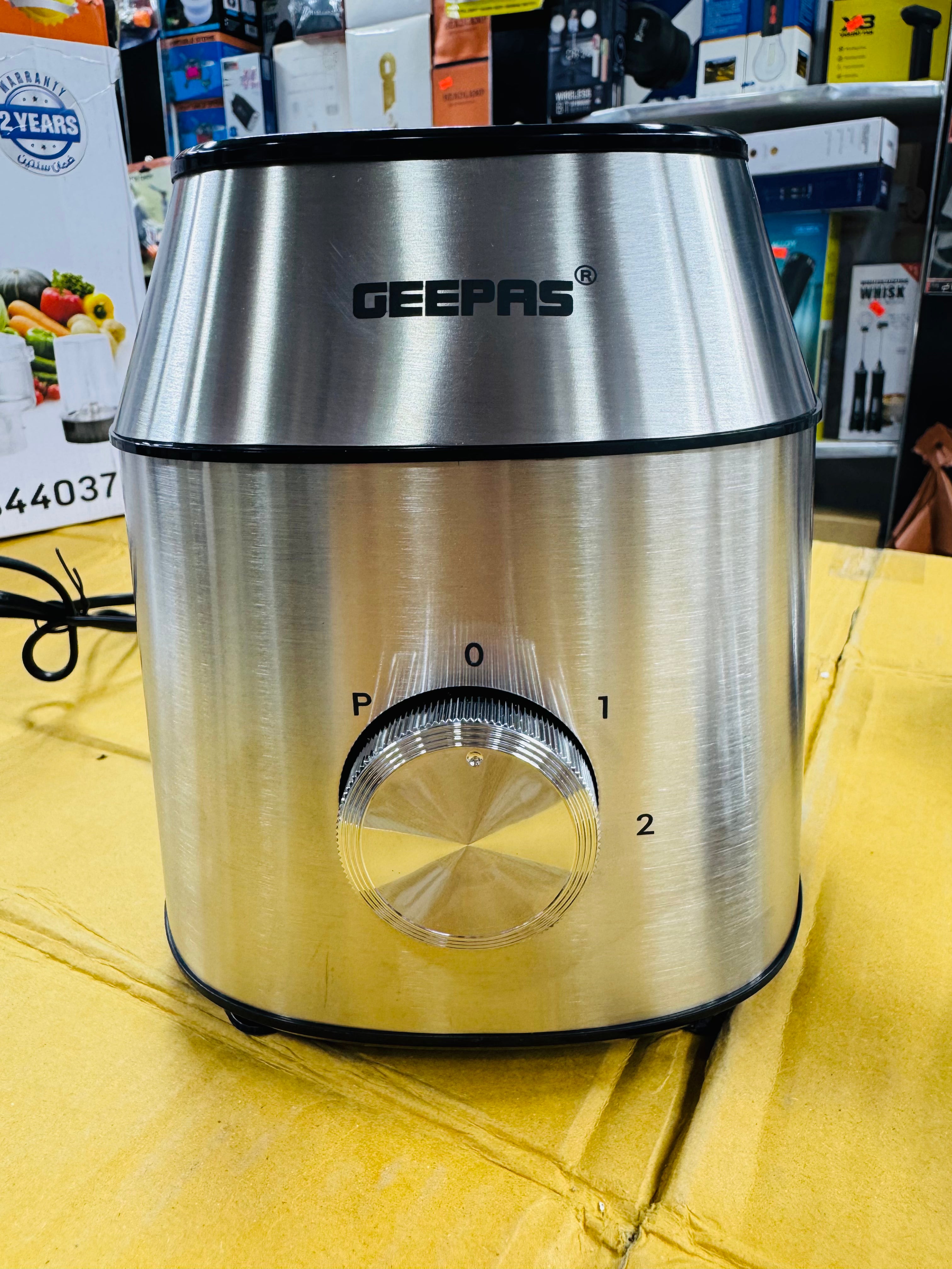 Geepas Power Max Unbreakable Blender 600W GSB44037P