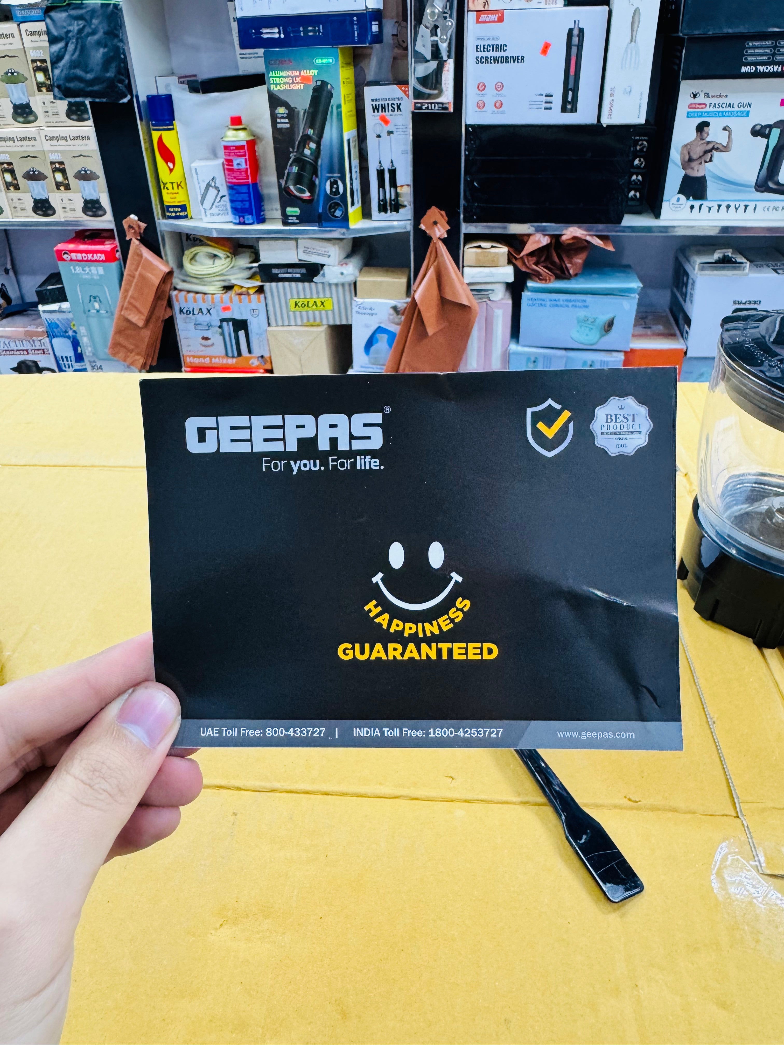 Geepas Power Pro Blender 600W GSB5497P