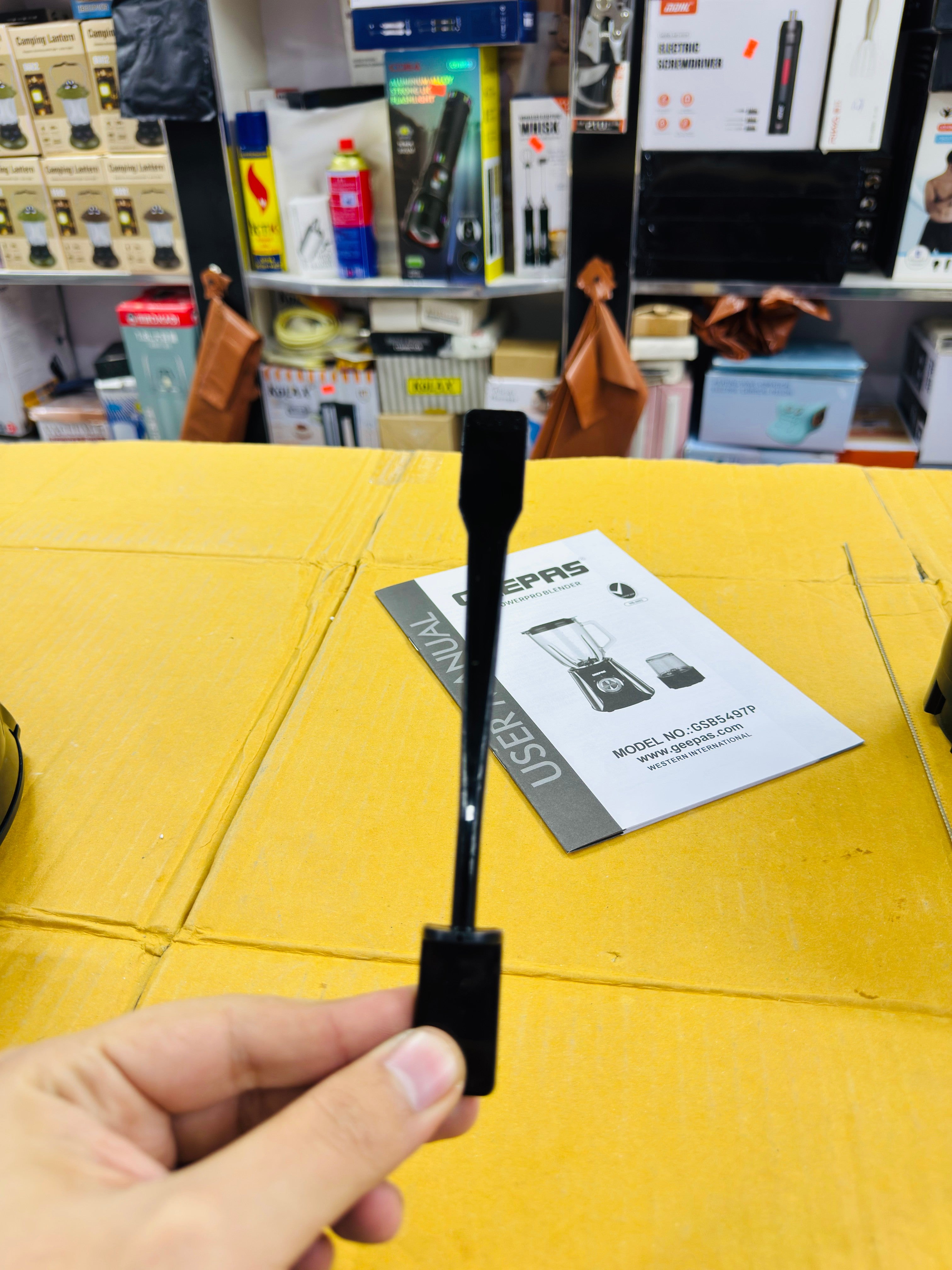 Geepas Power Pro Blender 600W GSB5497P