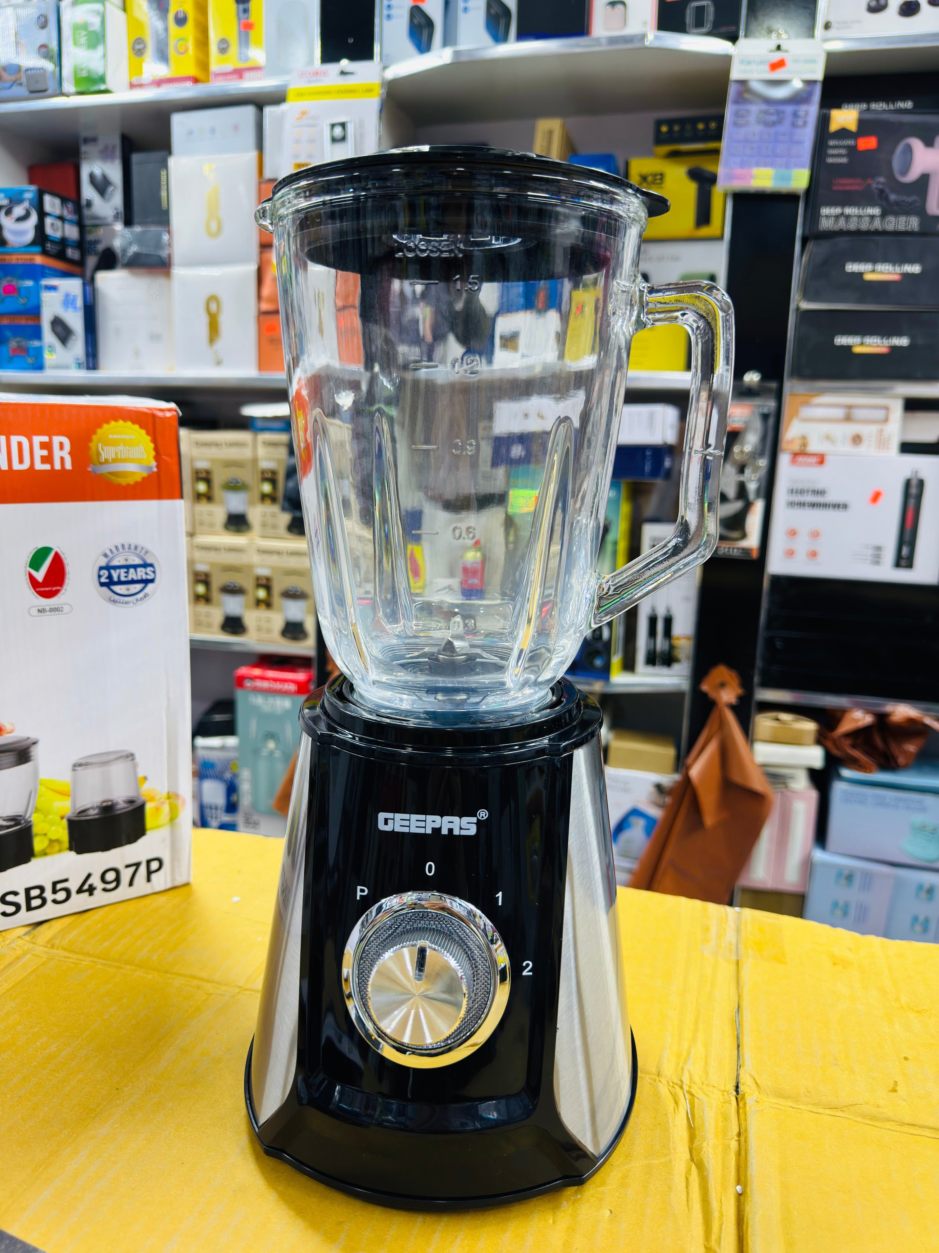 Geepas Power Pro Blender 600W GSB5497P