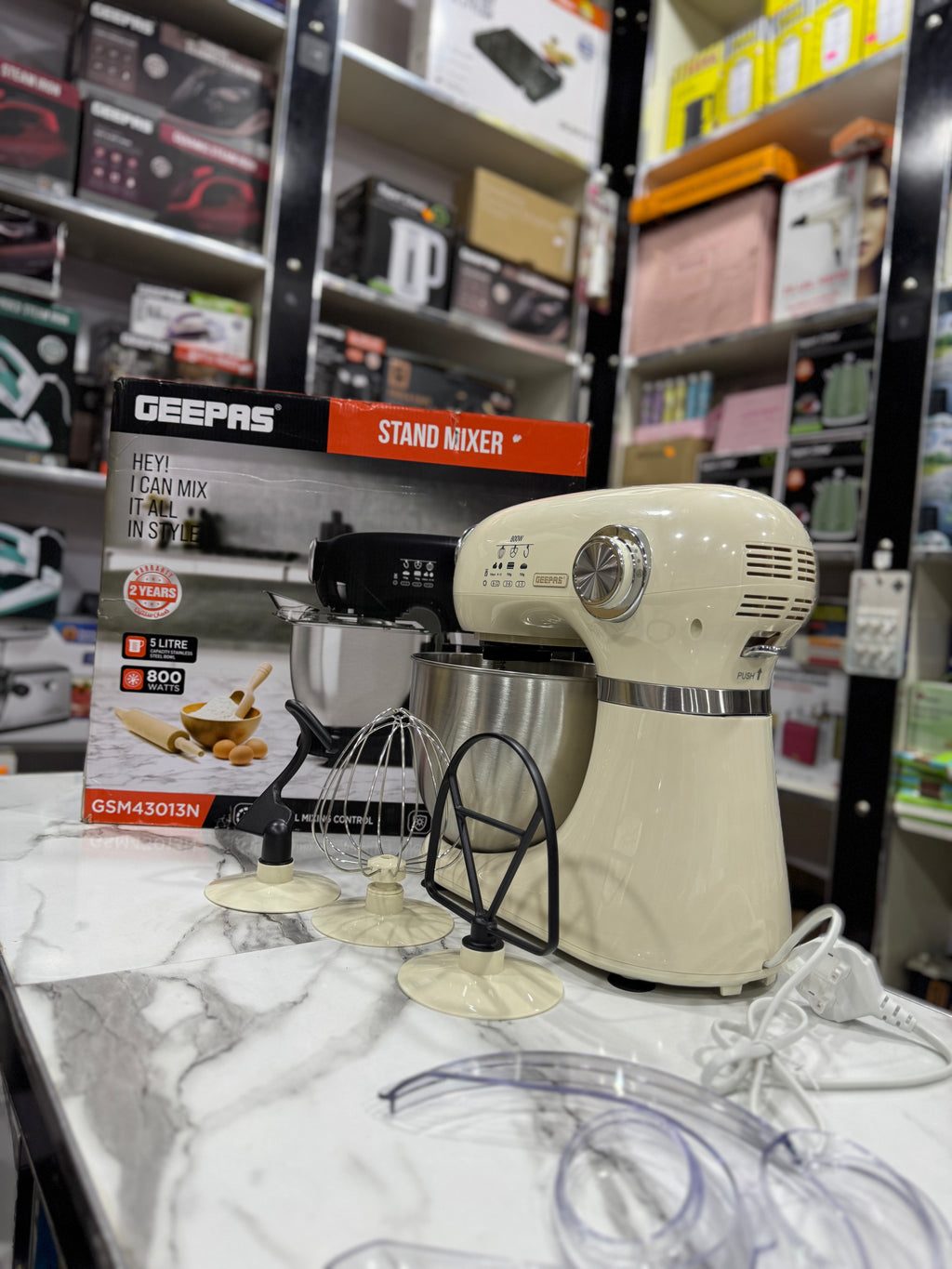 Geepas Stand Mixer 5L GSM43013M