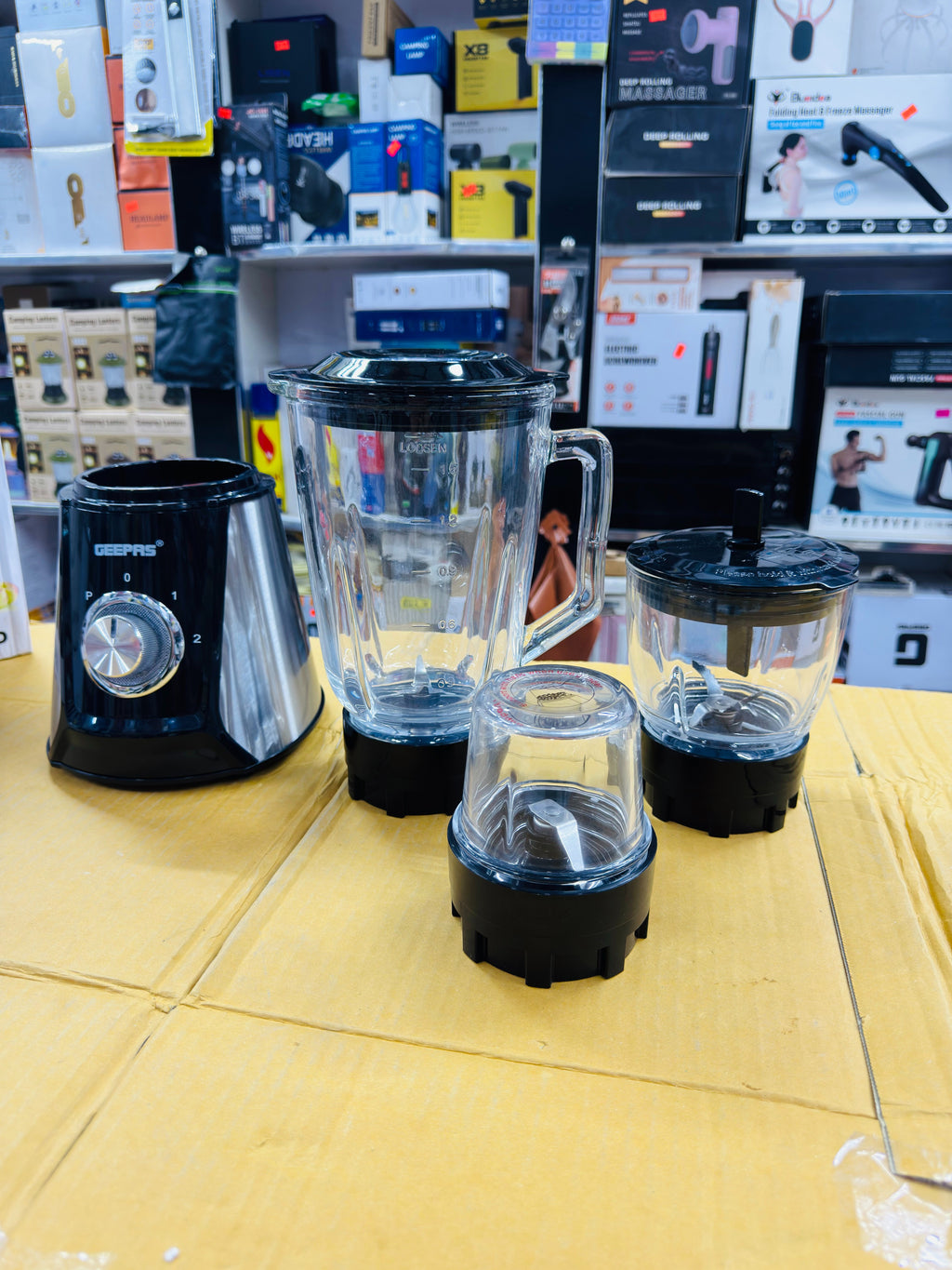 Geepas Power Pro Blender 600W GSB5497P