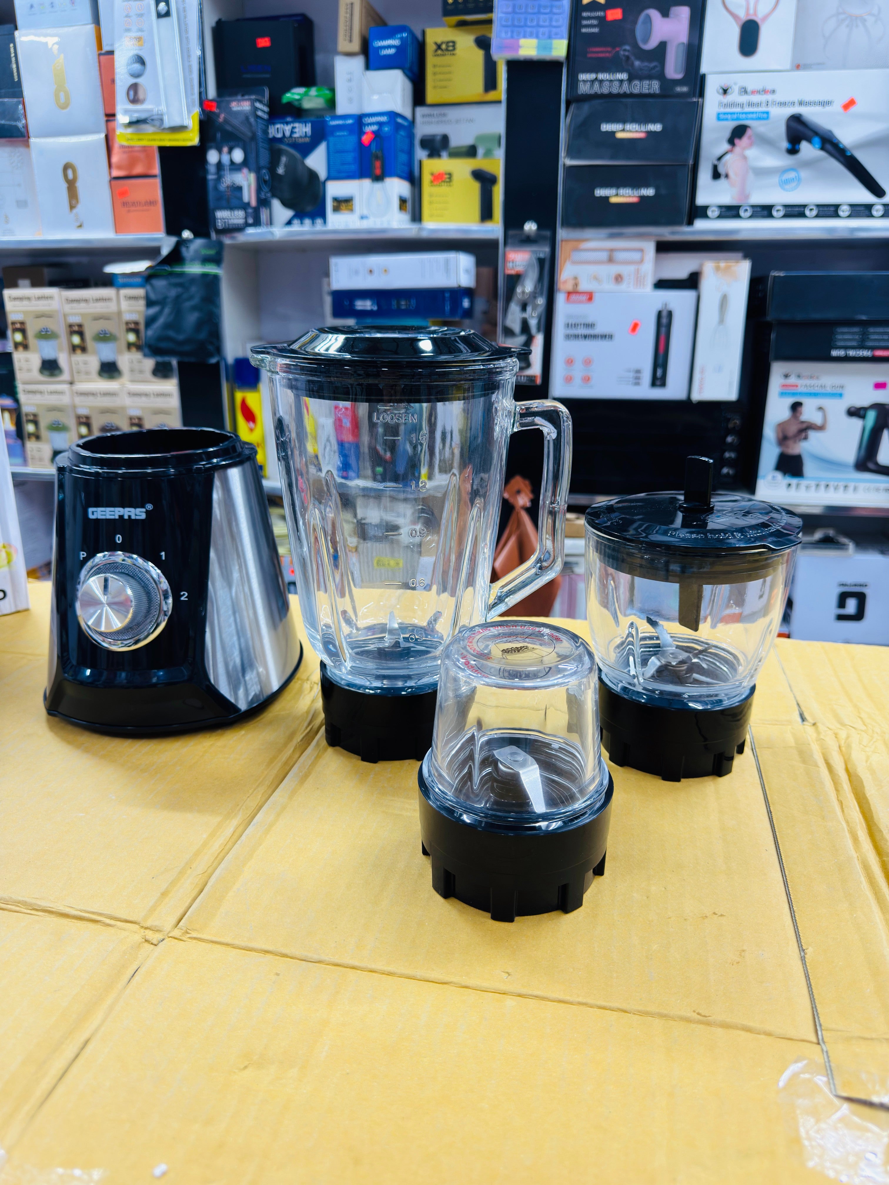 Geepas Power Pro Blender 600W GSB5497P