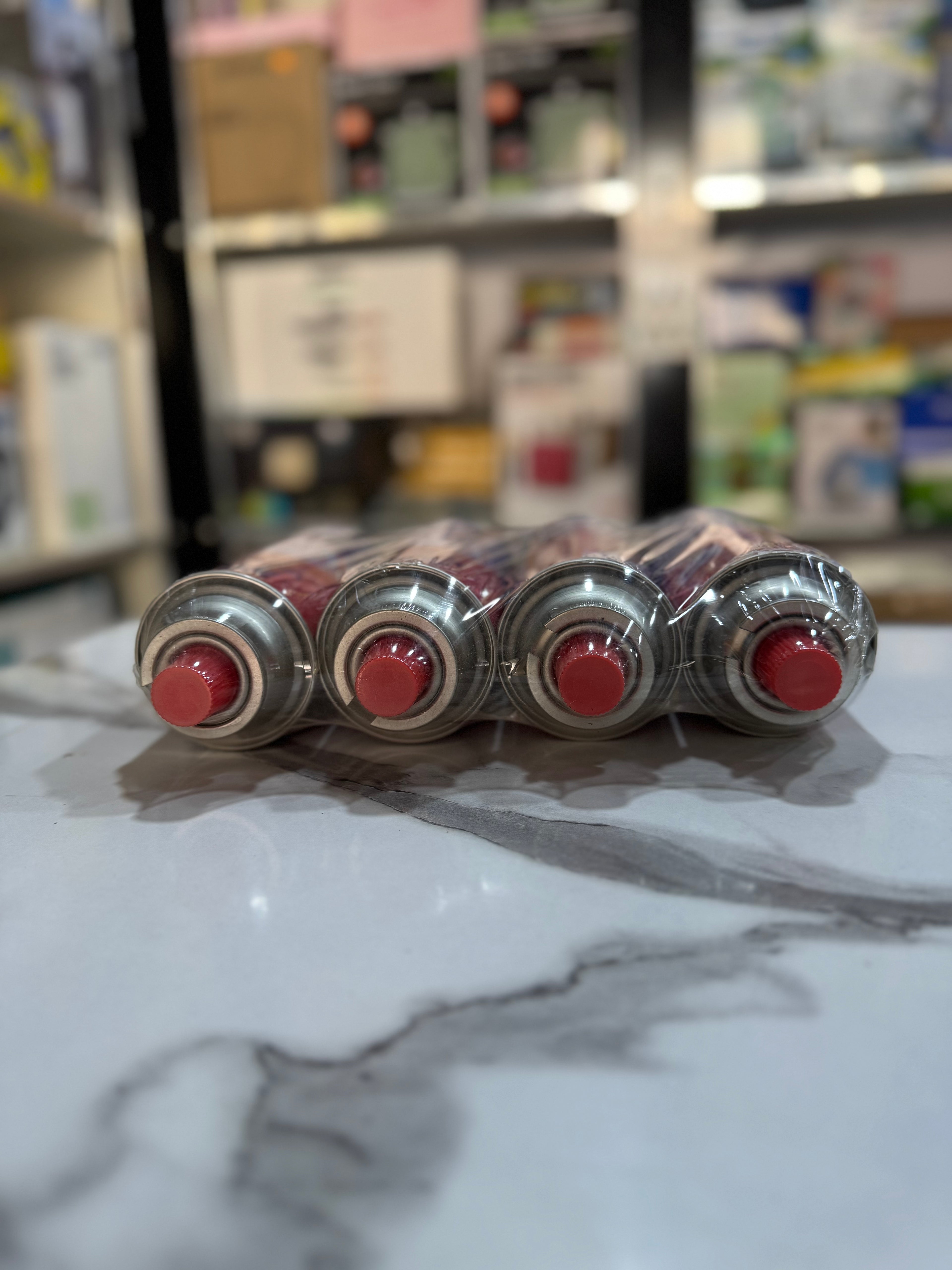 Pack Of 4 Pyramid Butane Gas Bottle 220g