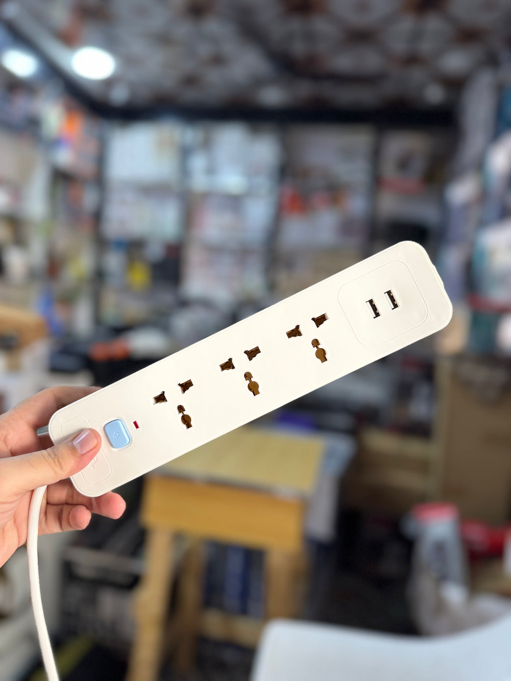 Gongniu 3 Ways Extension Board With 2 Usb Ports