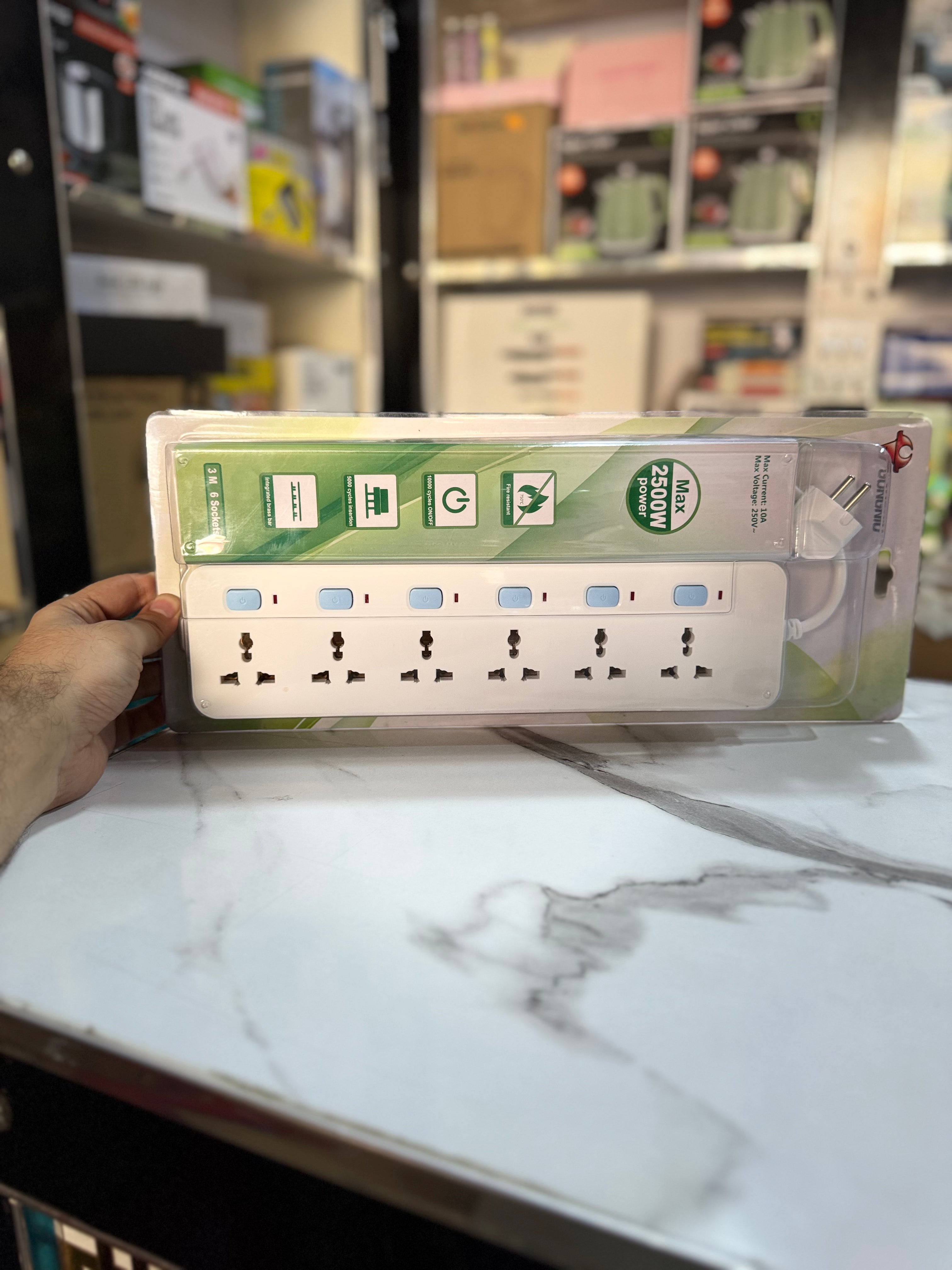 Gongniu 6 Way Extension Board With Separate Buttons