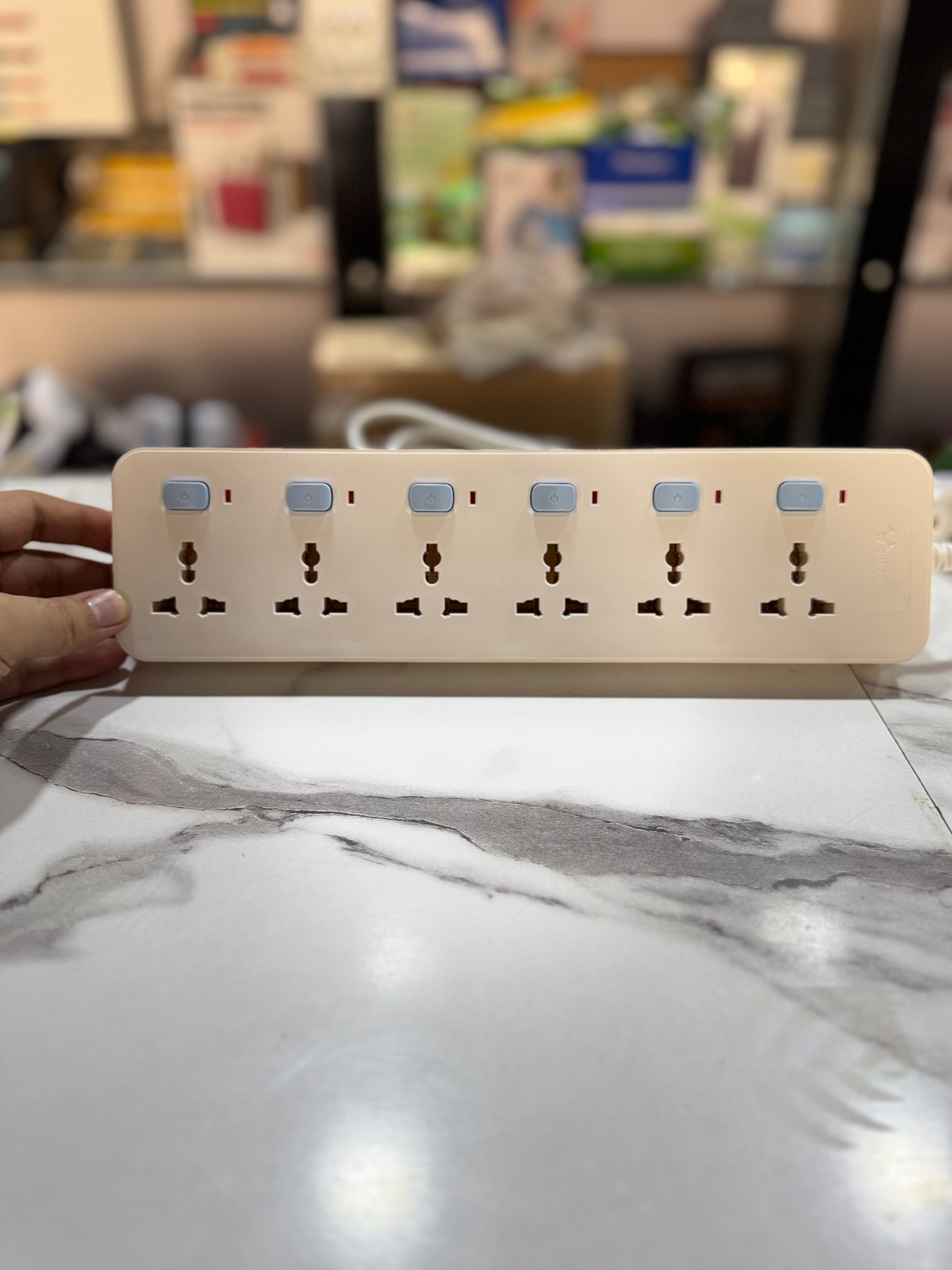 Gongniu 6 Way Extension Board With Separate Buttons