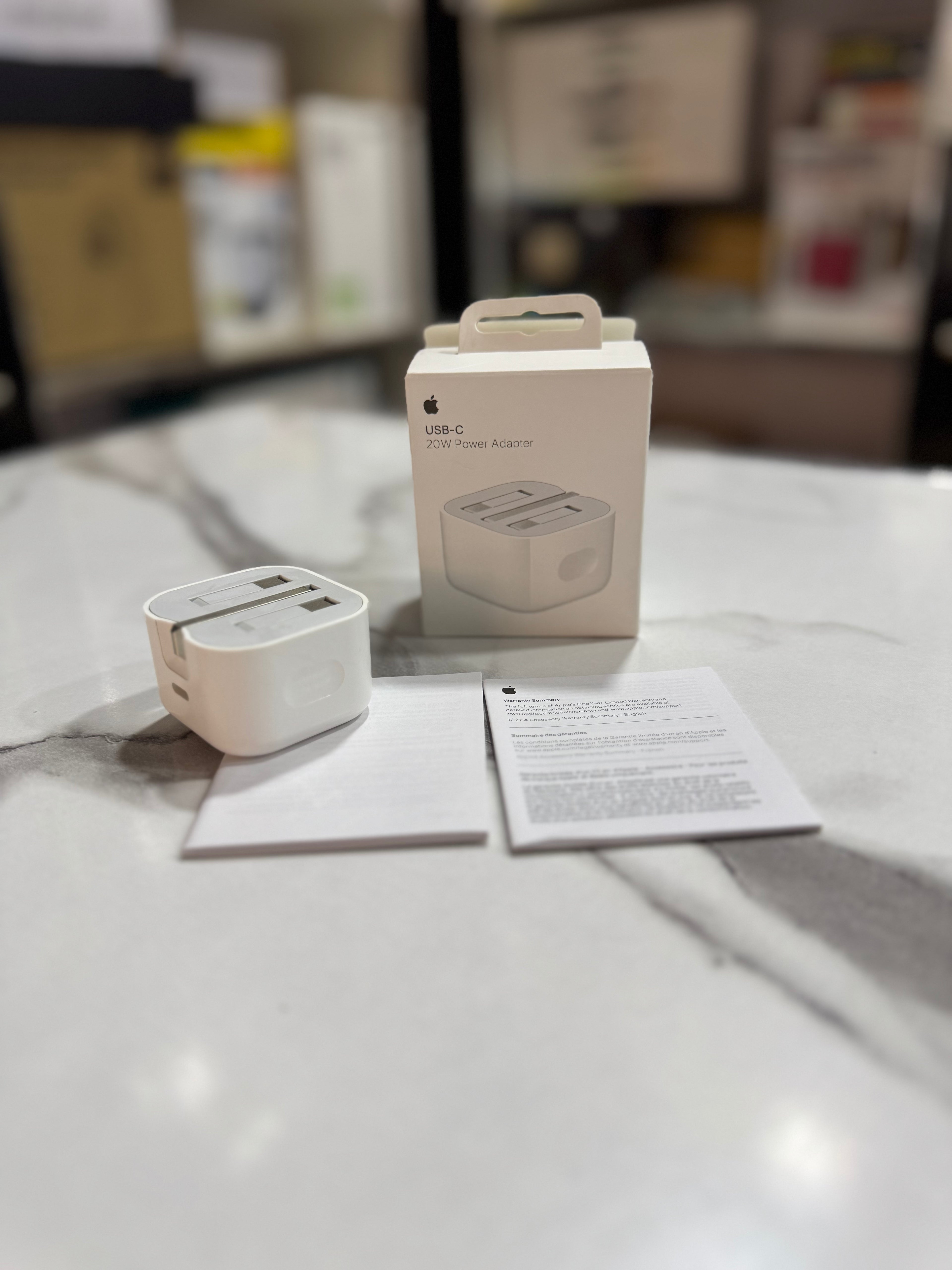 20W Original 3 Pin iPhone Charger